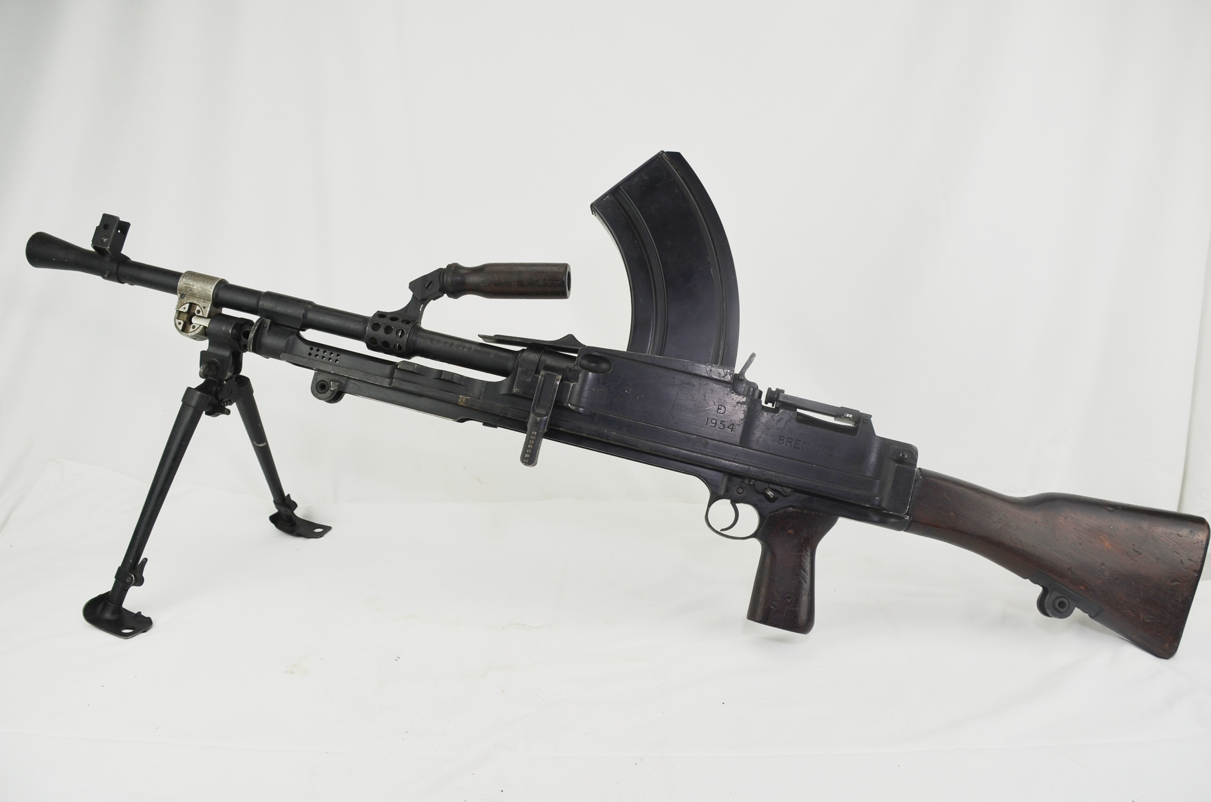 Excellent Condition Dated 1954 British Bren Gun - Image 3