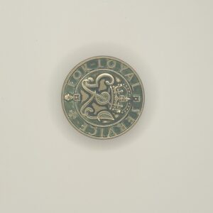 George VI Kings Crown For Loyal Service Button Hole Badge #2