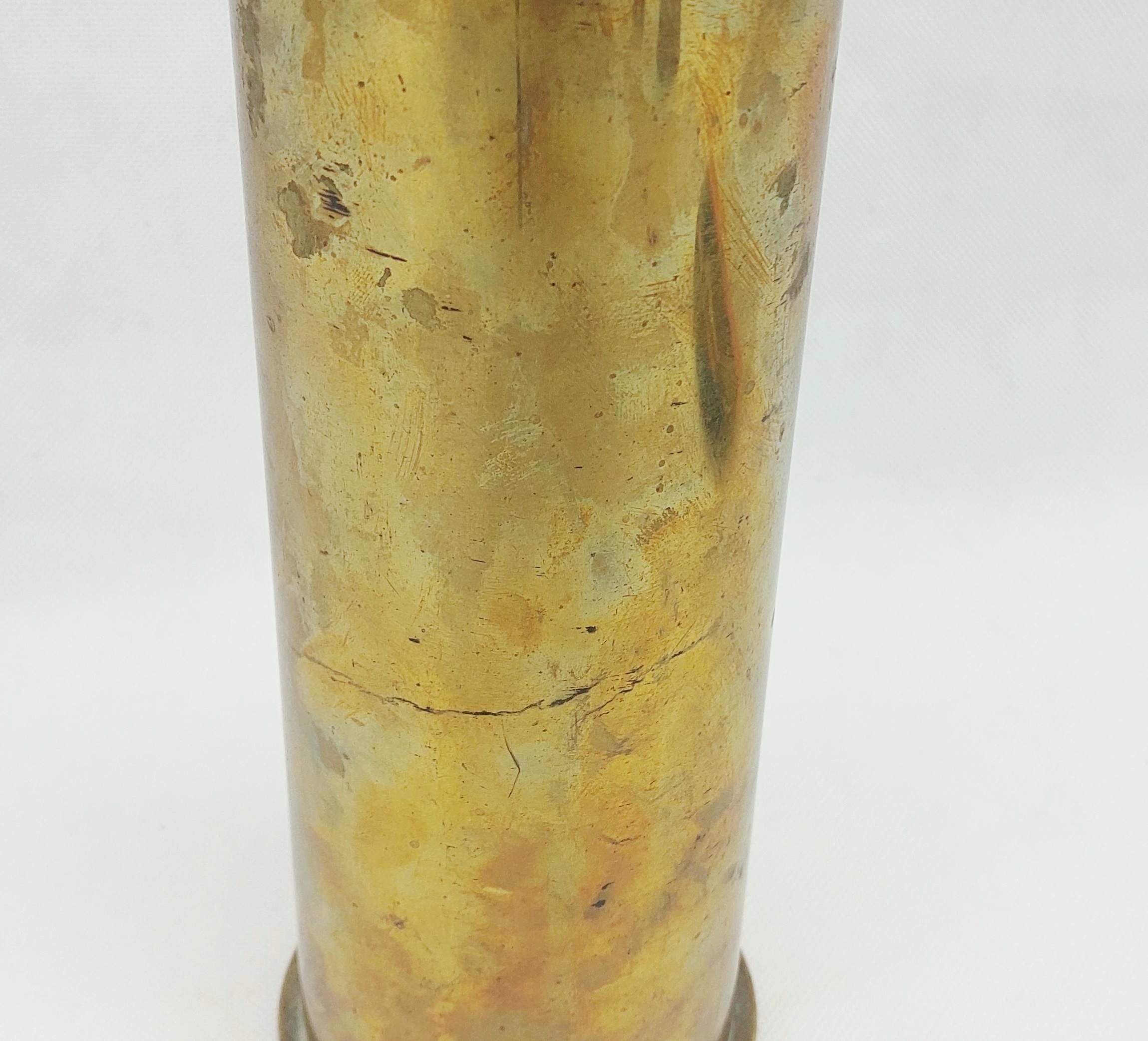 German 1916 Dated Artillery Shell Case - Image 3