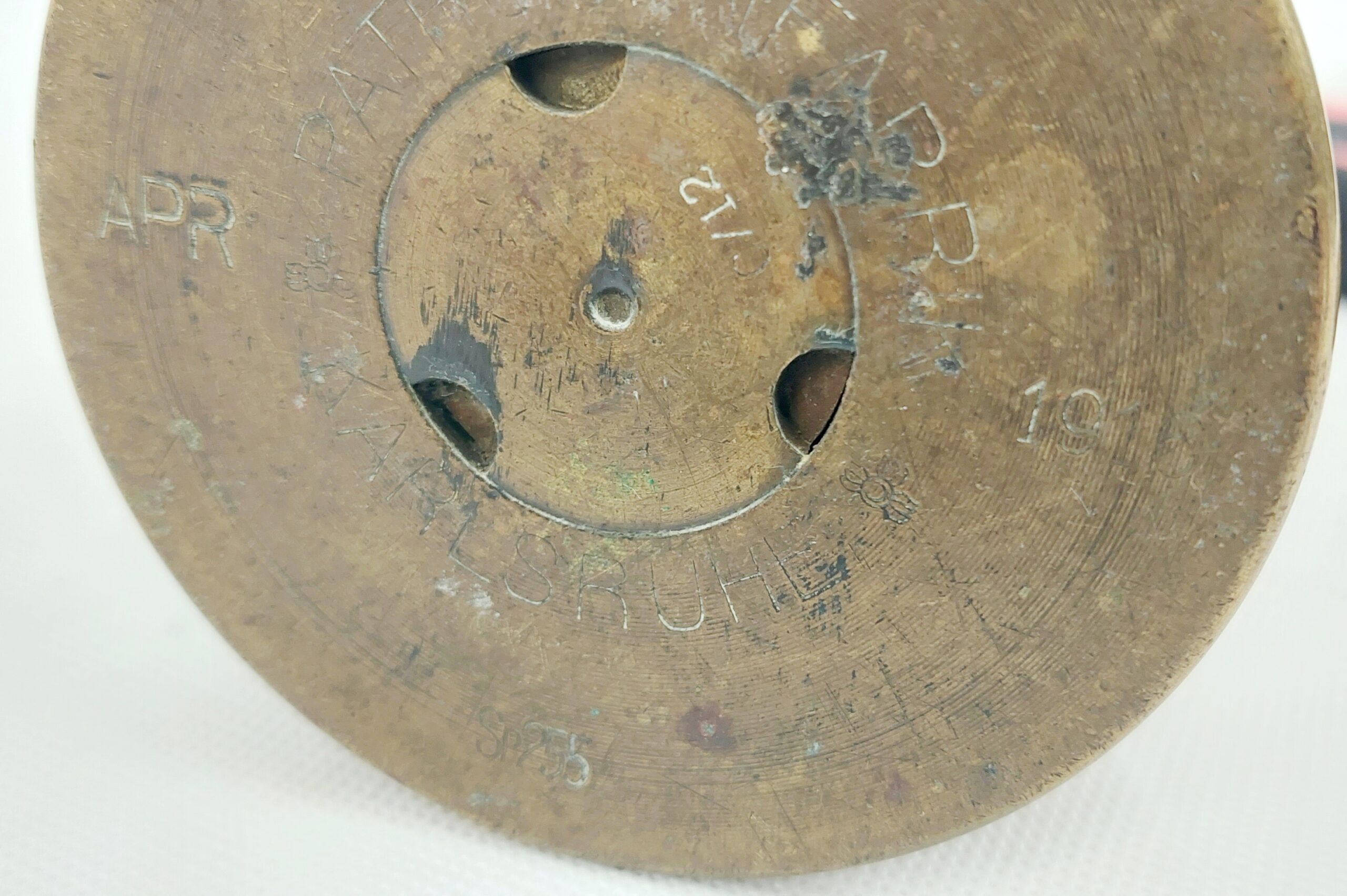 German 1916 Dated Artillery Shell Case - Image 7
