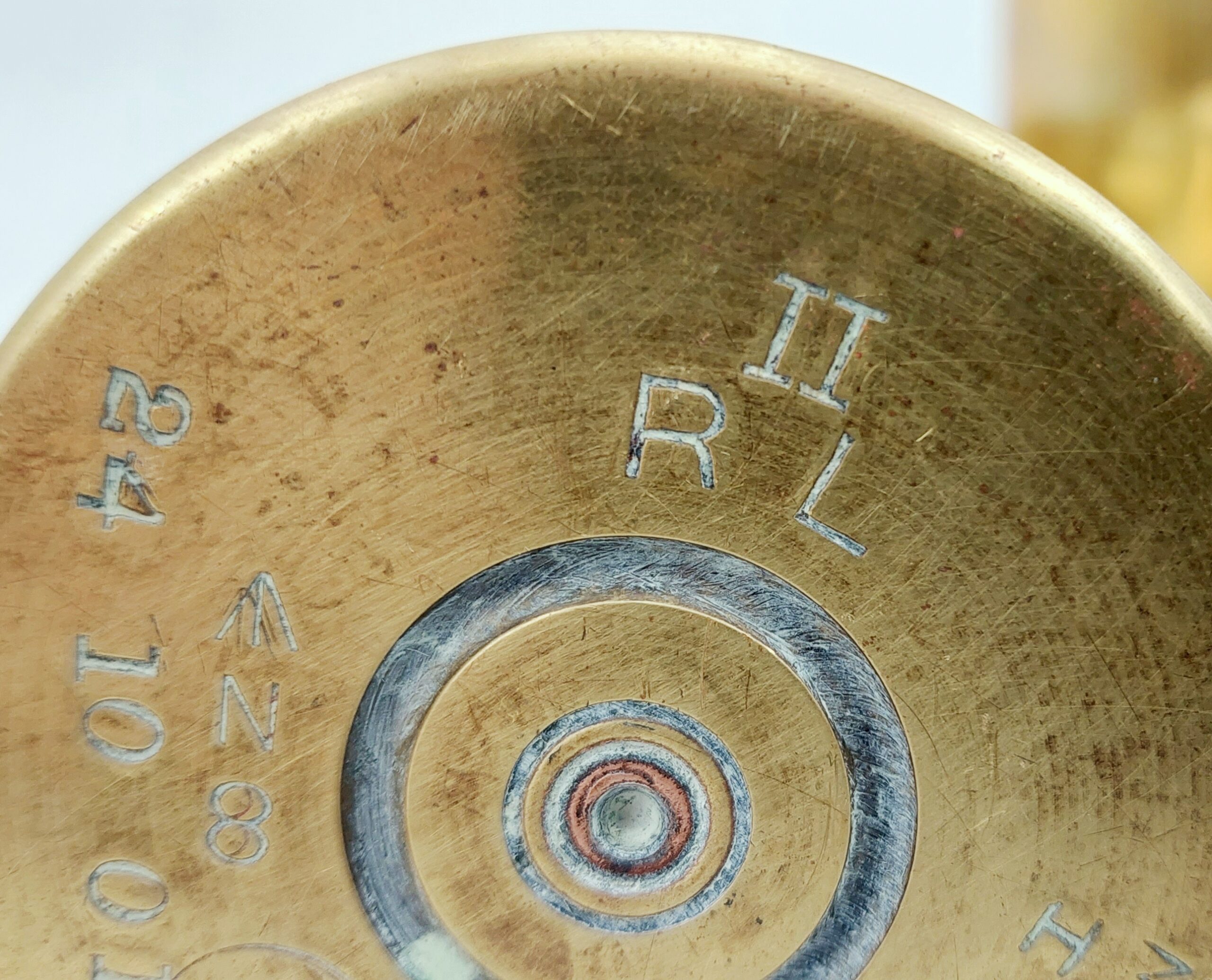 35mm 1901 Dated Artillery Shell Case - Image 4