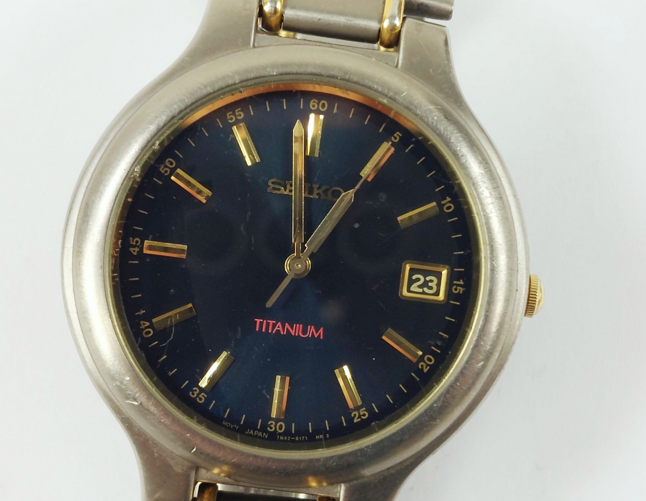 Gents Seiko ‘Titanium’ Quartz Wristwatch - Image 2