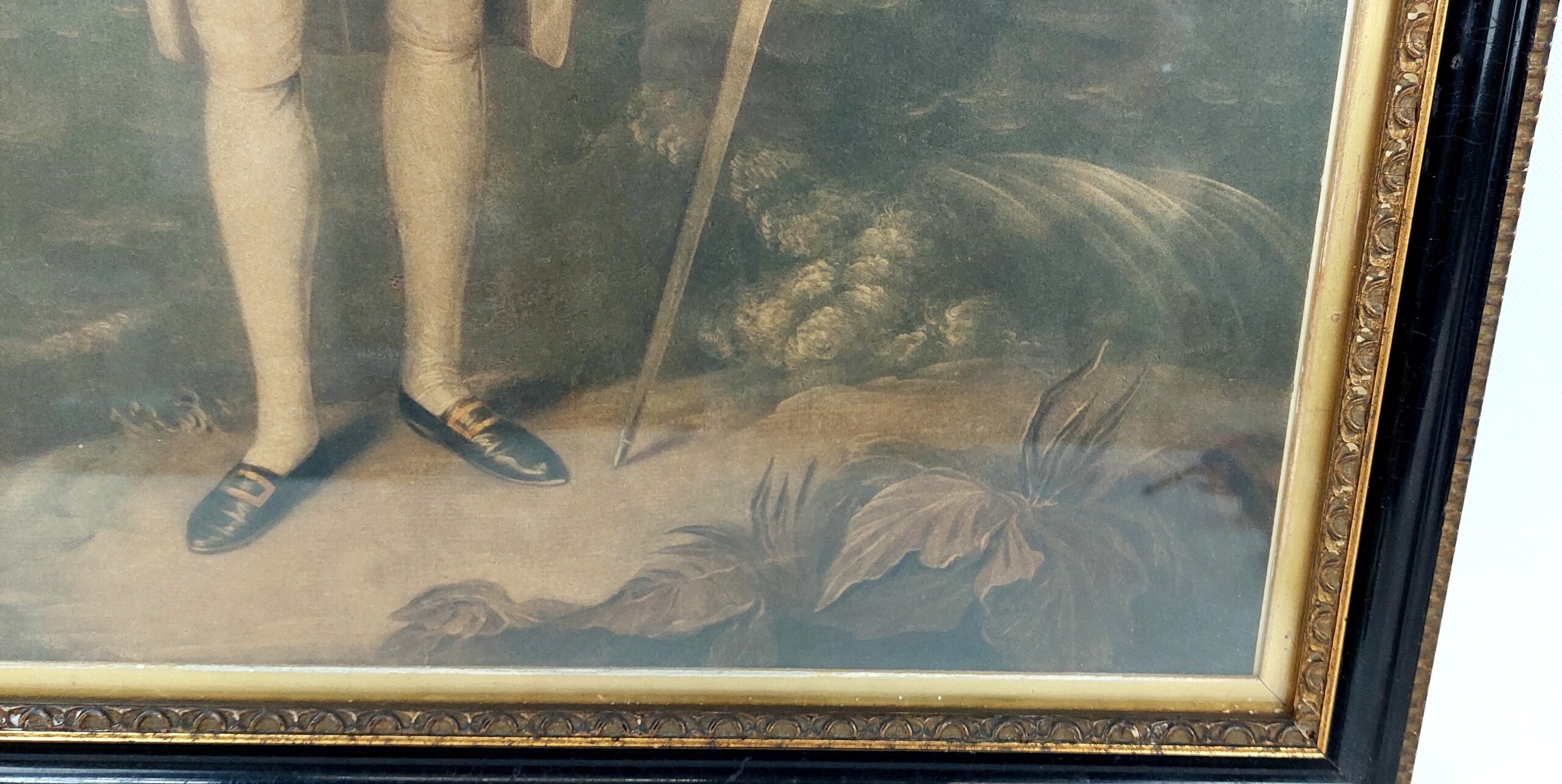 Framed Chromolithographic Print of Lord Nelson - Image 4