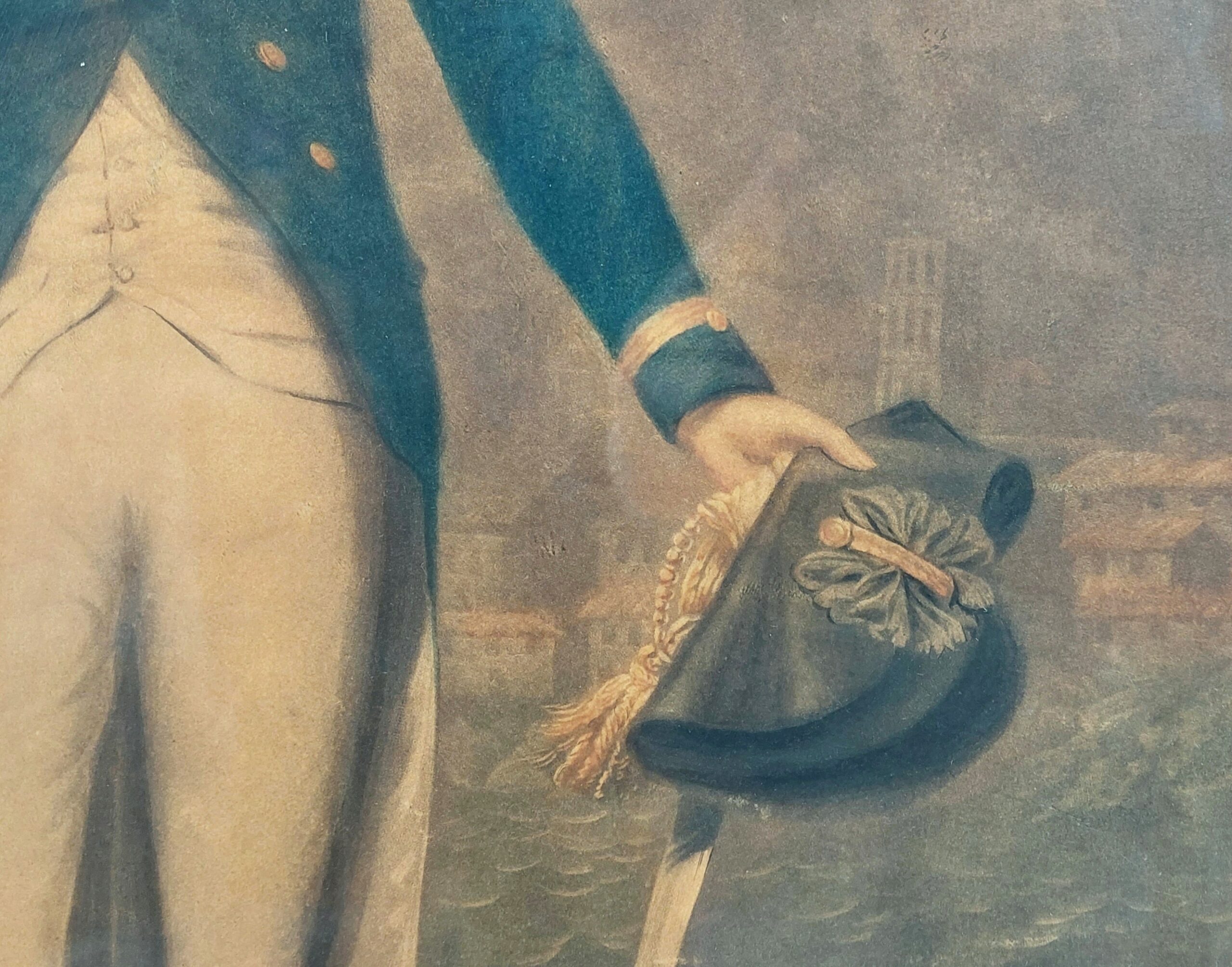 Framed Chromolithographic Print of Lord Nelson - Image 5