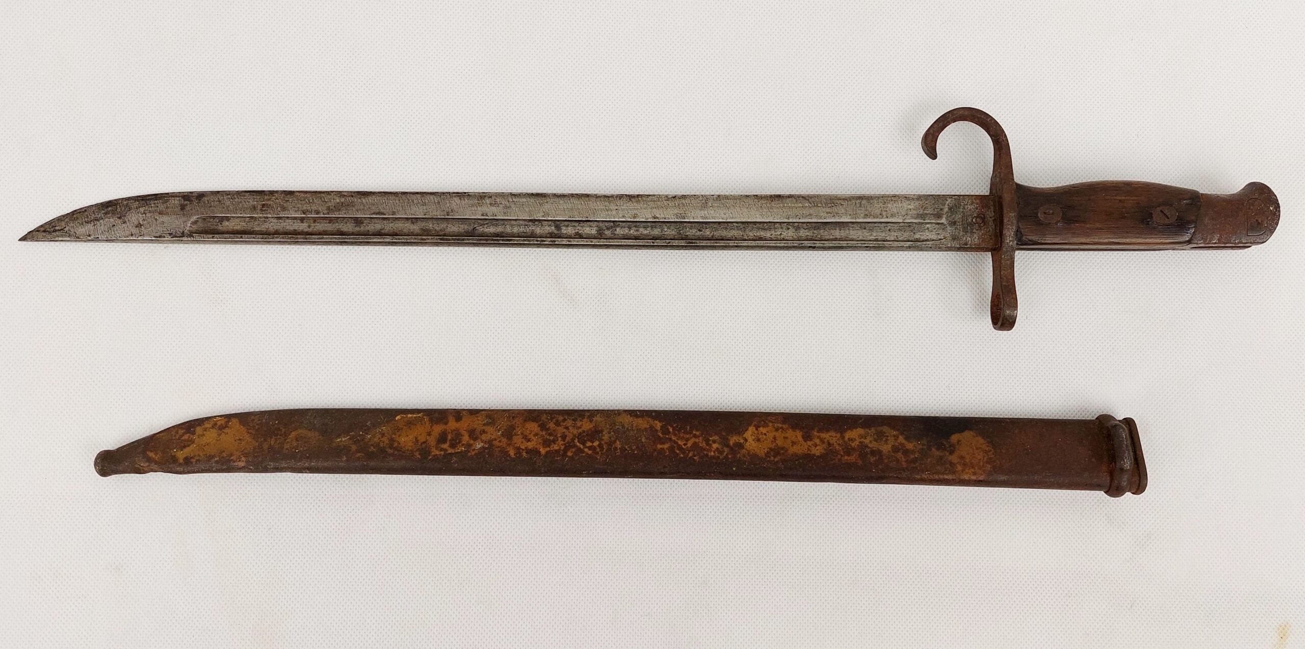 Japanese Type 30 Arisaka Bayonet And Scabbard - Image 17