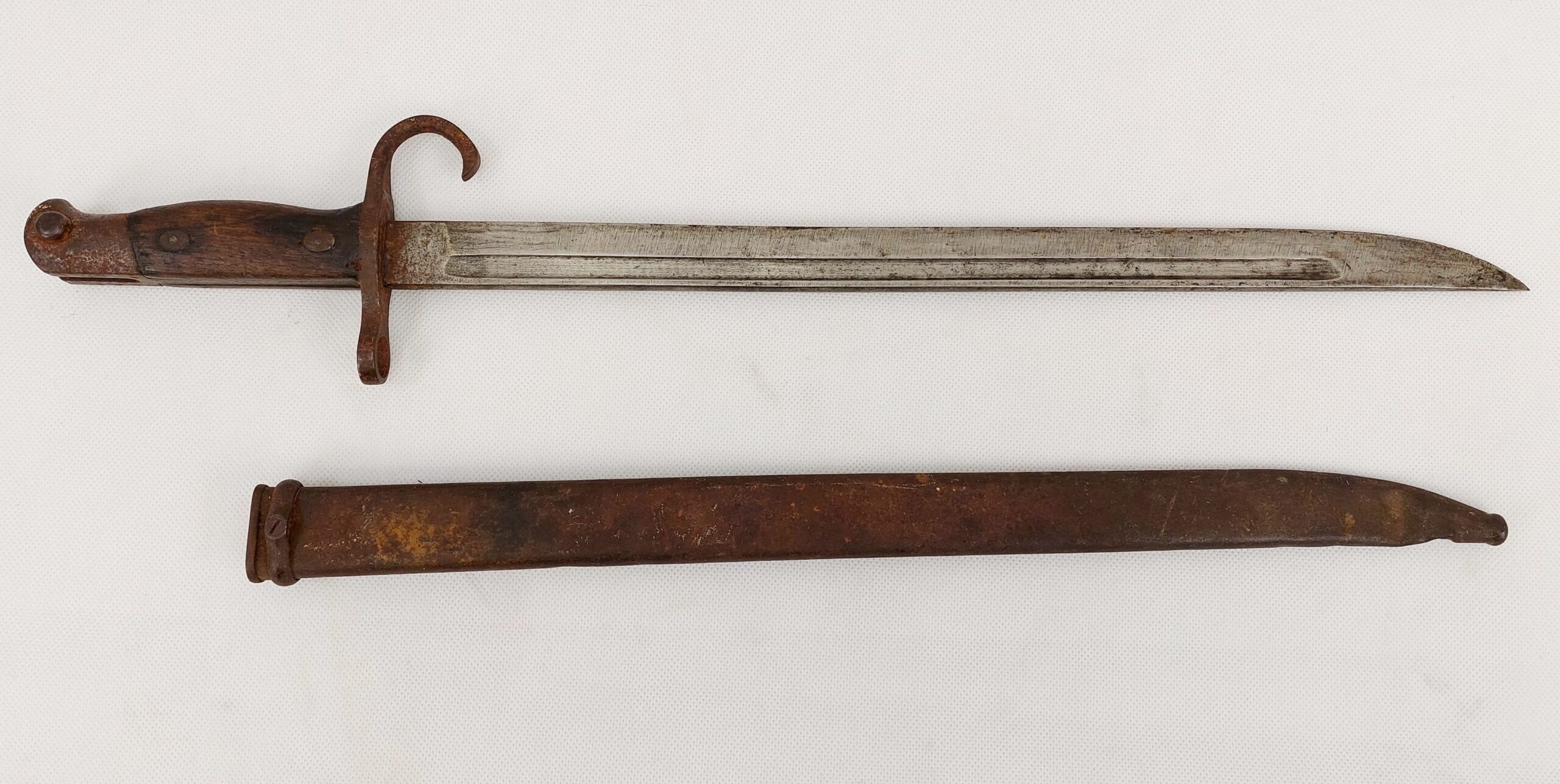 Japanese Type 30 Arisaka Bayonet And Scabbard