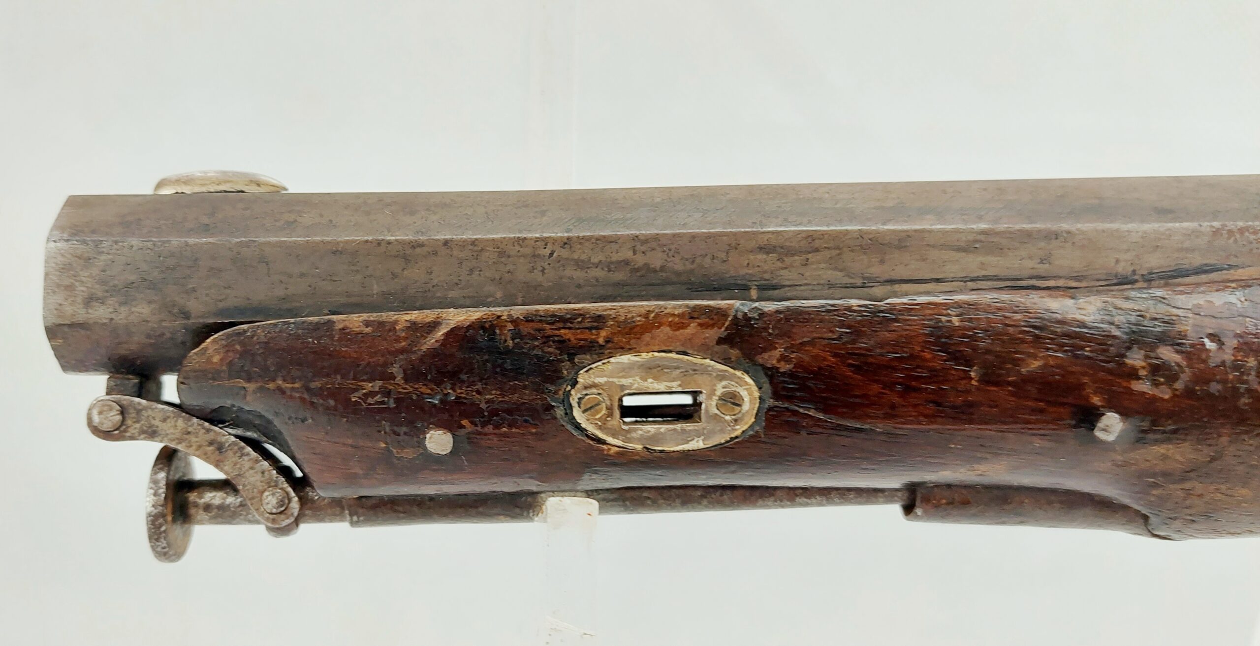 Mid 19th Century Manstopper Rifled Percussion Pistol - Image 6