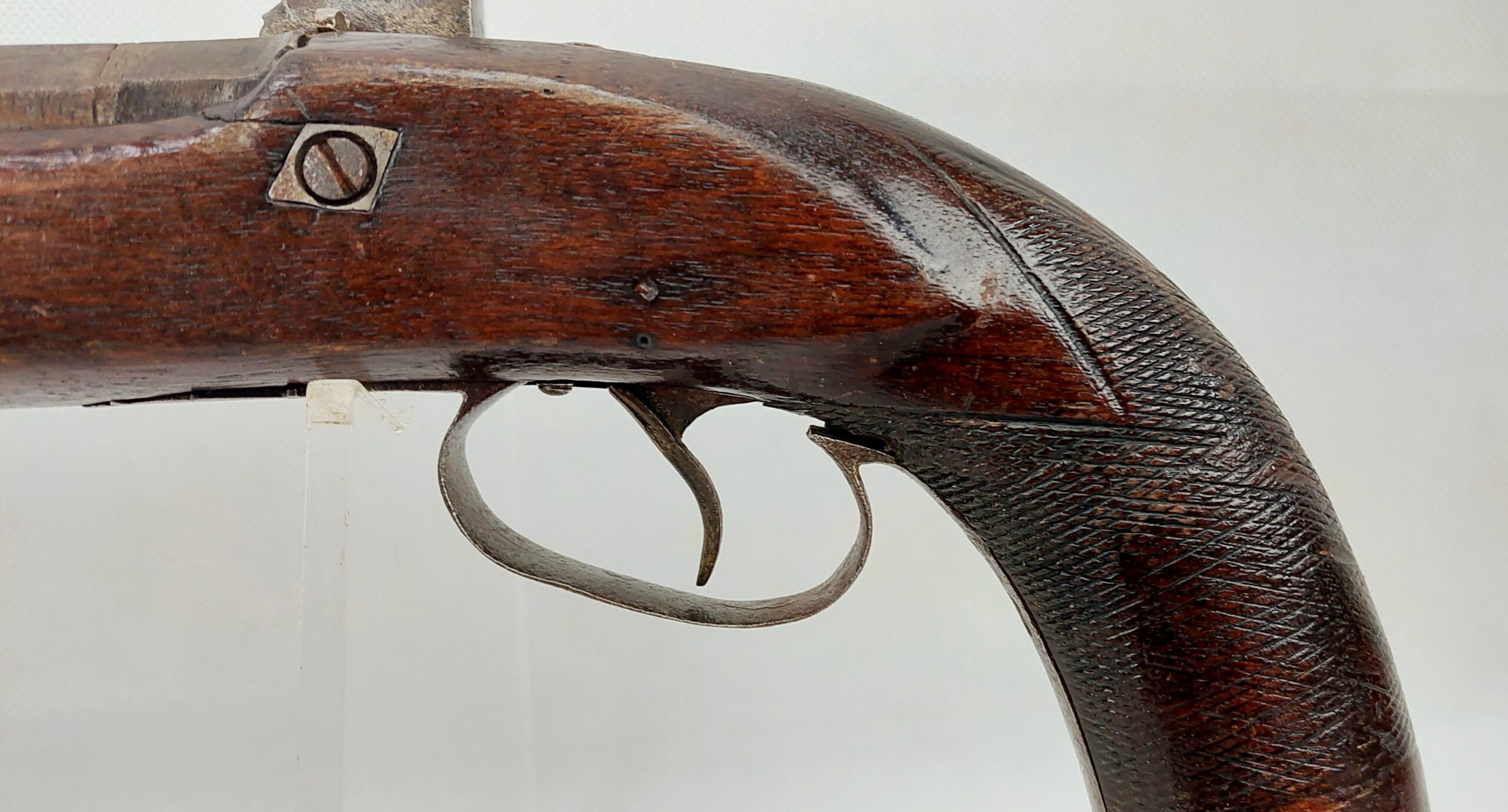 Mid 19th Century Manstopper Rifled Percussion Pistol - Image 4