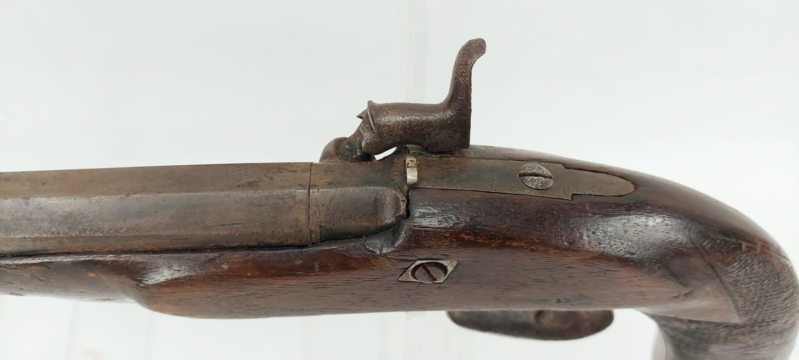 Mid 19th Century Manstopper Rifled Percussion Pistol - Image 2