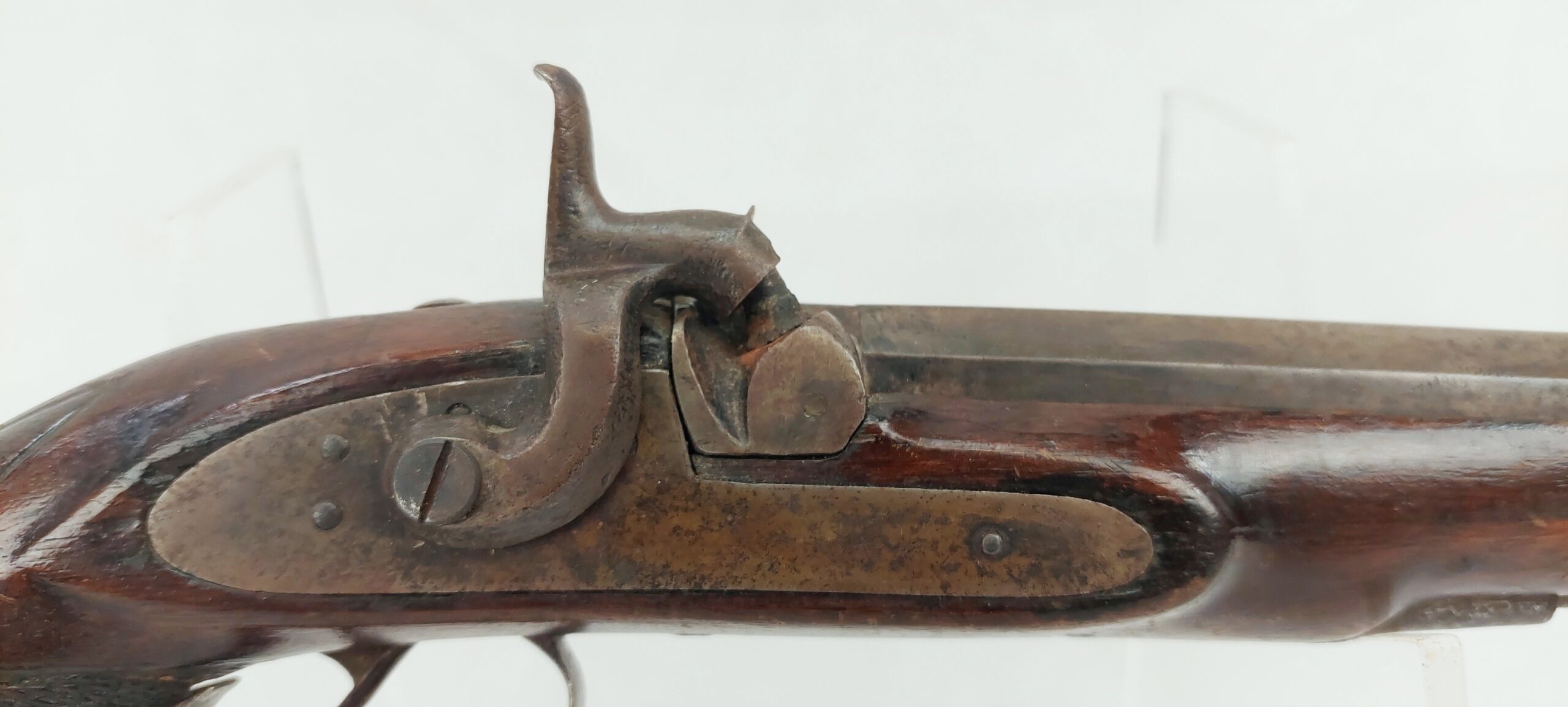 Mid 19th Century Manstopper Rifled Percussion Pistol - Image 15