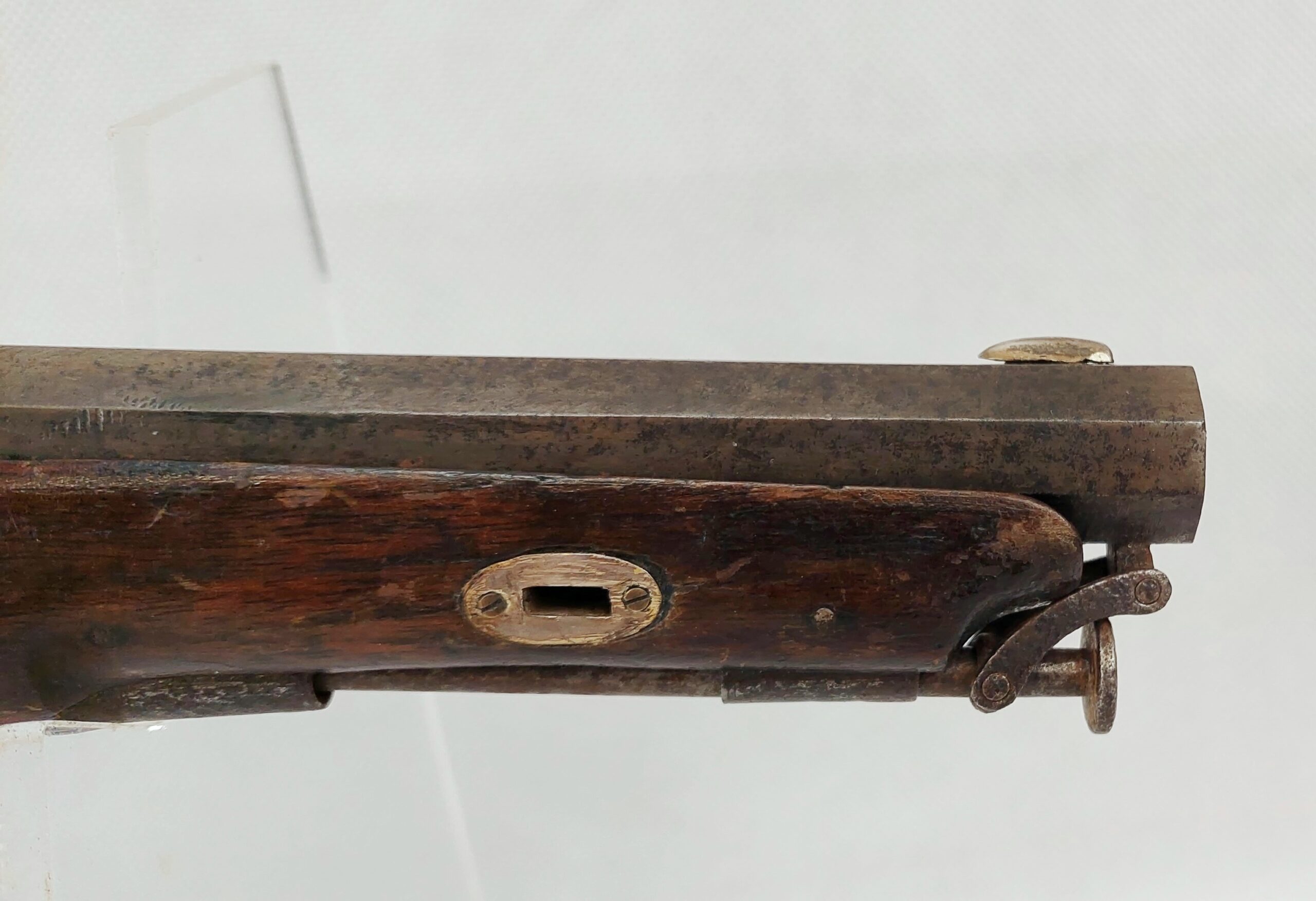 Mid 19th Century Manstopper Rifled Percussion Pistol - Image 12