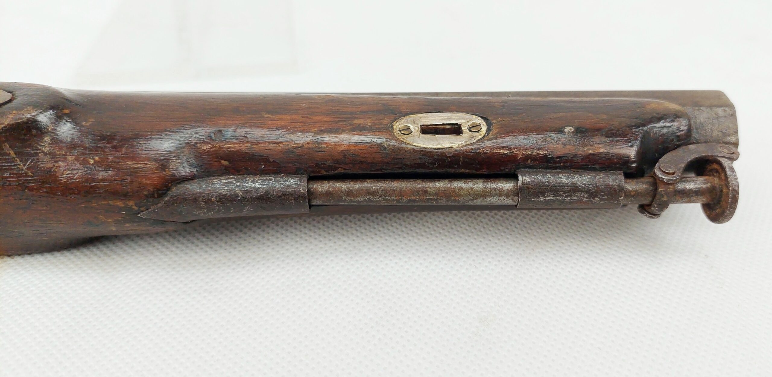 Mid 19th Century Manstopper Rifled Percussion Pistol - Image 10