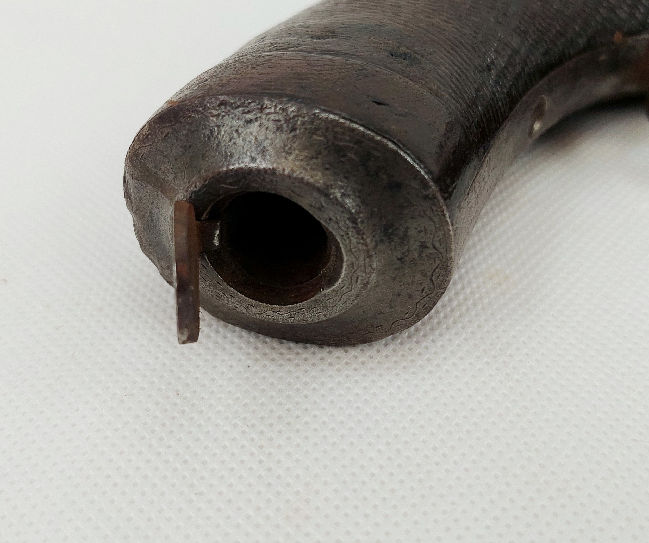 Mid 19th Century Manstopper Rifled Percussion Pistol - Image 8