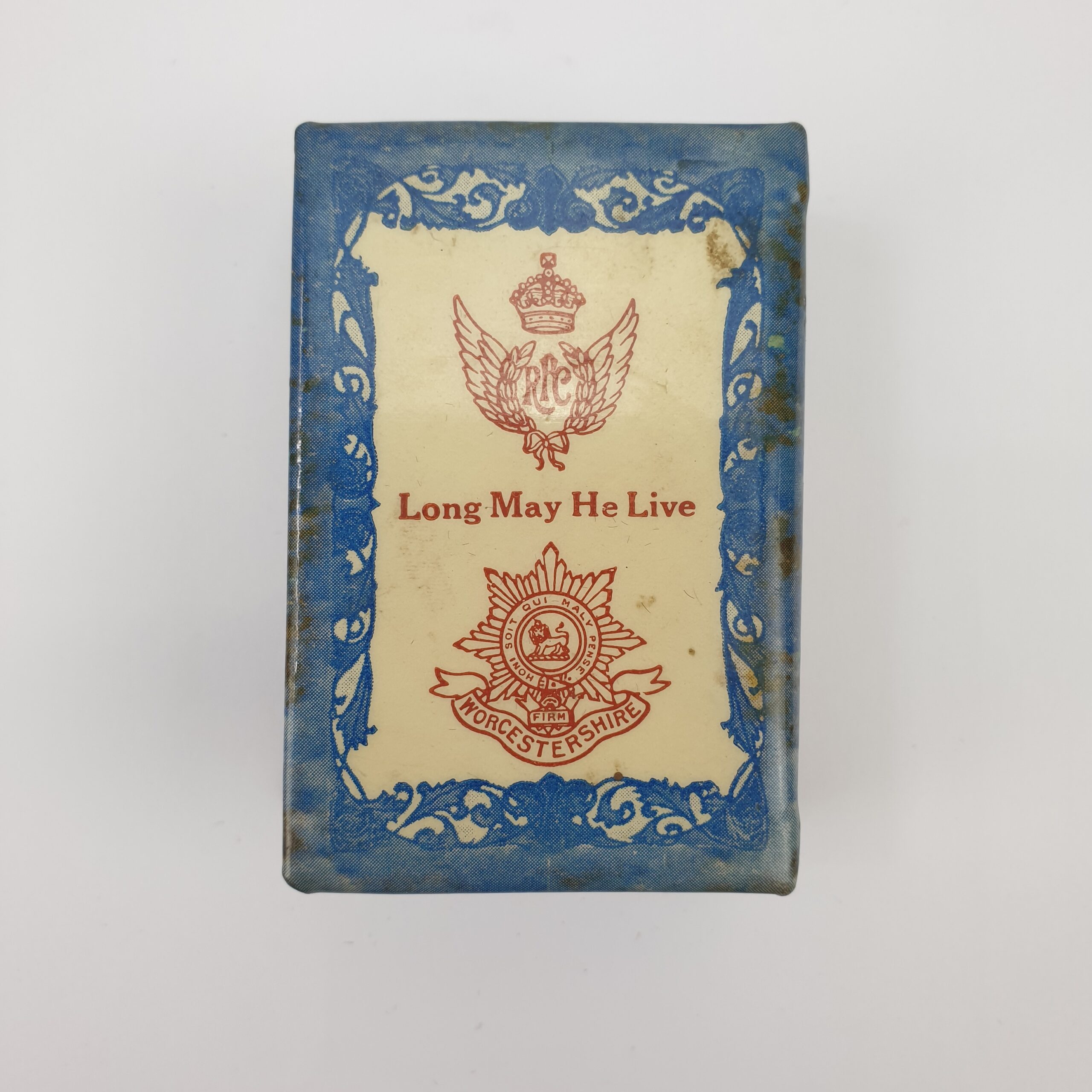 Rare 1916 Lt. William Robinson Victoria Cross Winner Royal Flying Corp Matchbox Cover - Image 2
