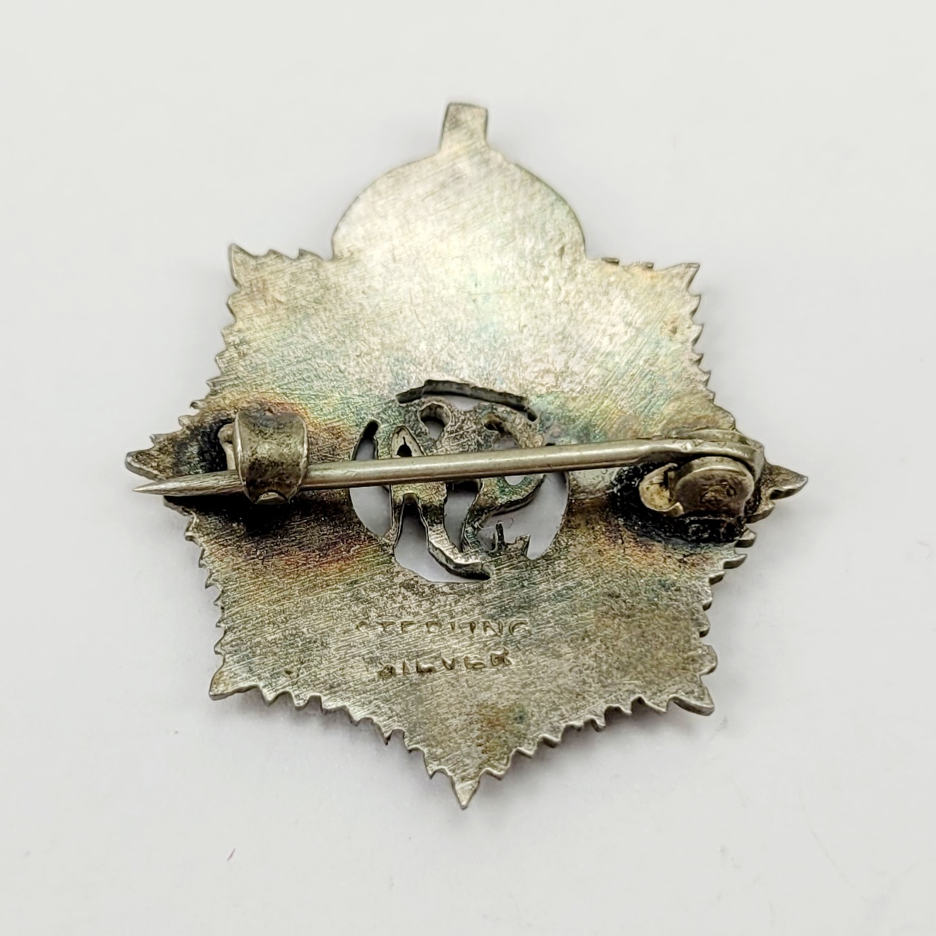 Royal Army Service Corp Enamelled Sweetheart Badge - Image 2