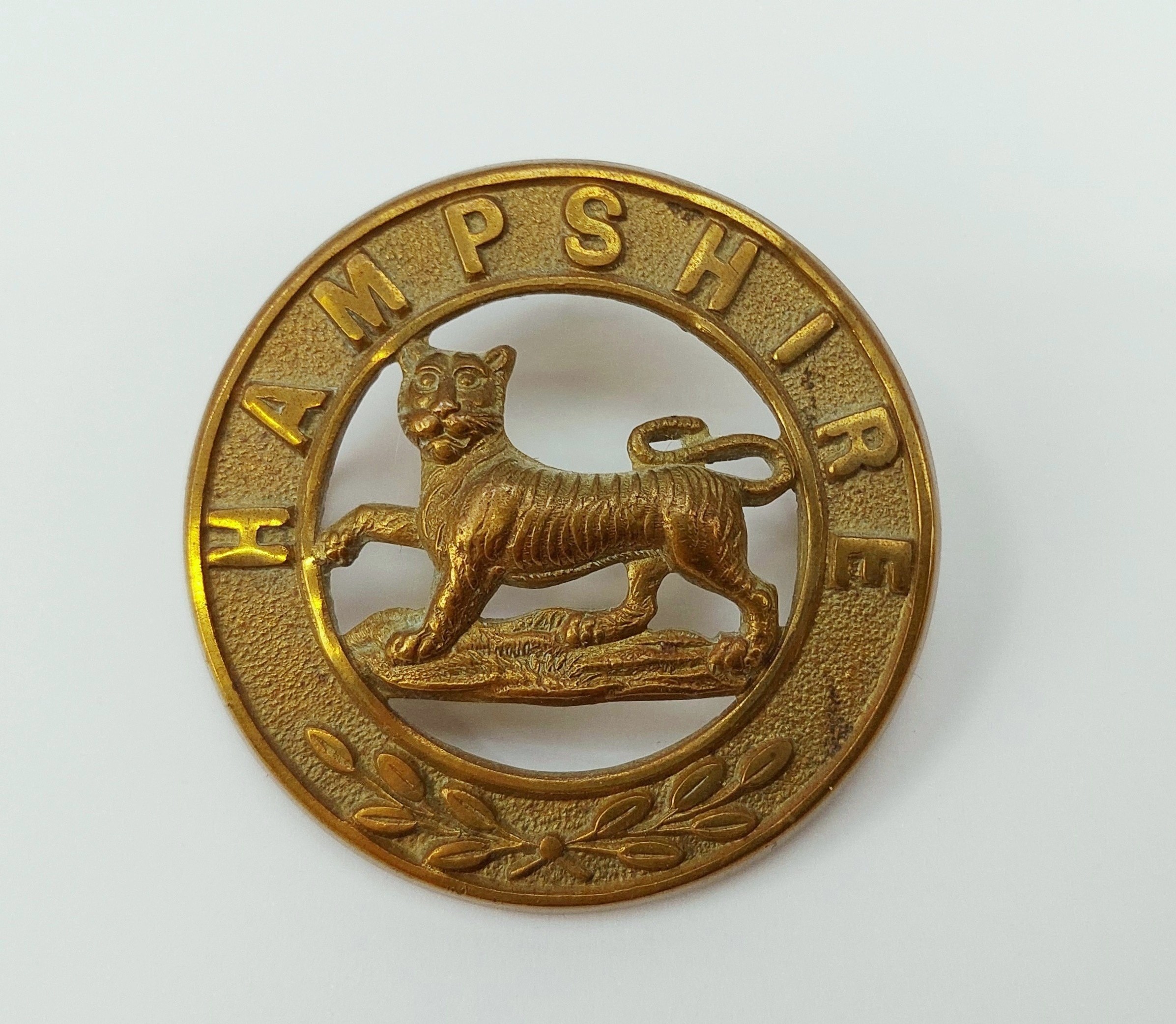 Victorian Hampshire Volunteers Cap Badge