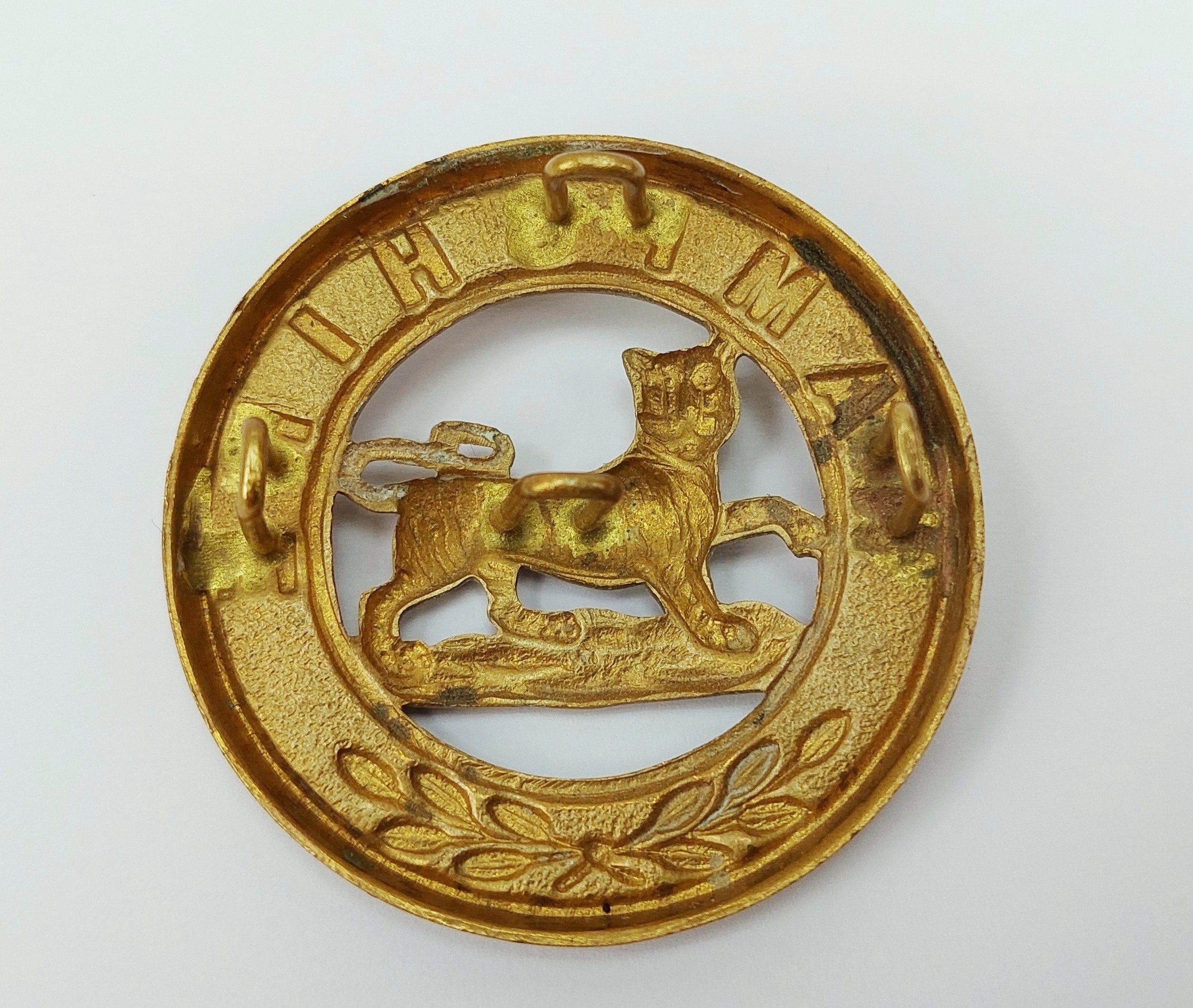 Victorian Hampshire Volunteers Cap Badge - Image 2