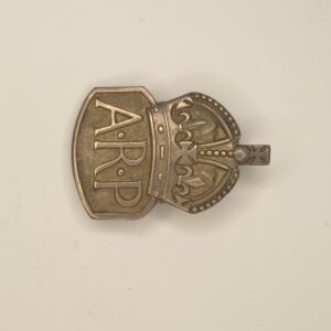 WW2 ARP Air Raid Precaution Silver Badge London 1938