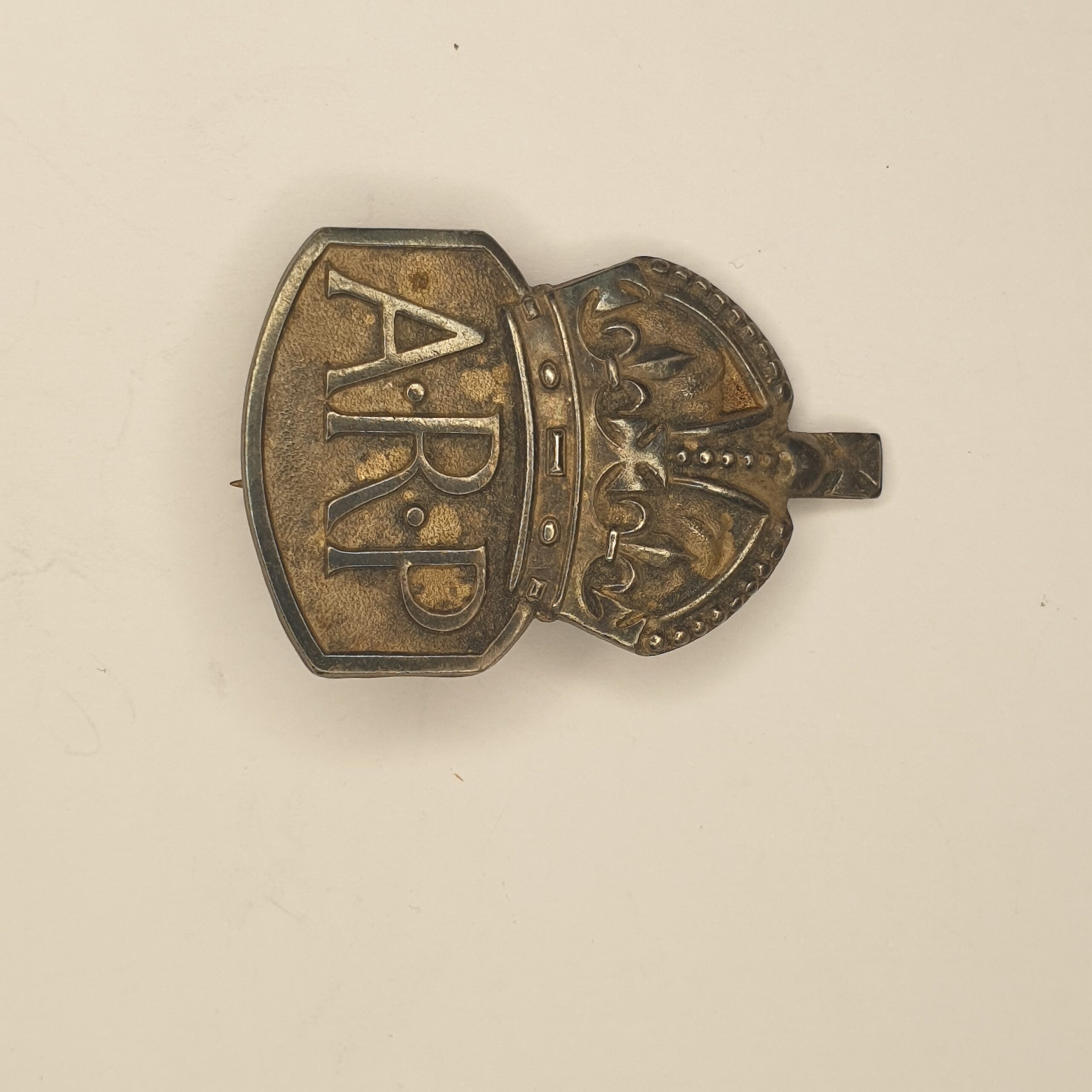 WW2 ARP Air Raid Precaution Silver Badge London 1938 #3
