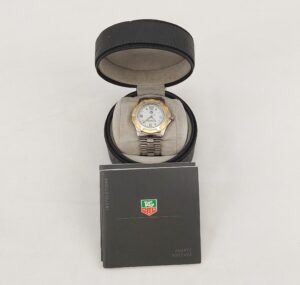 1998 Tag Heuer Professional WN1150 Quartz Steel Gents Watch With Case And Papers