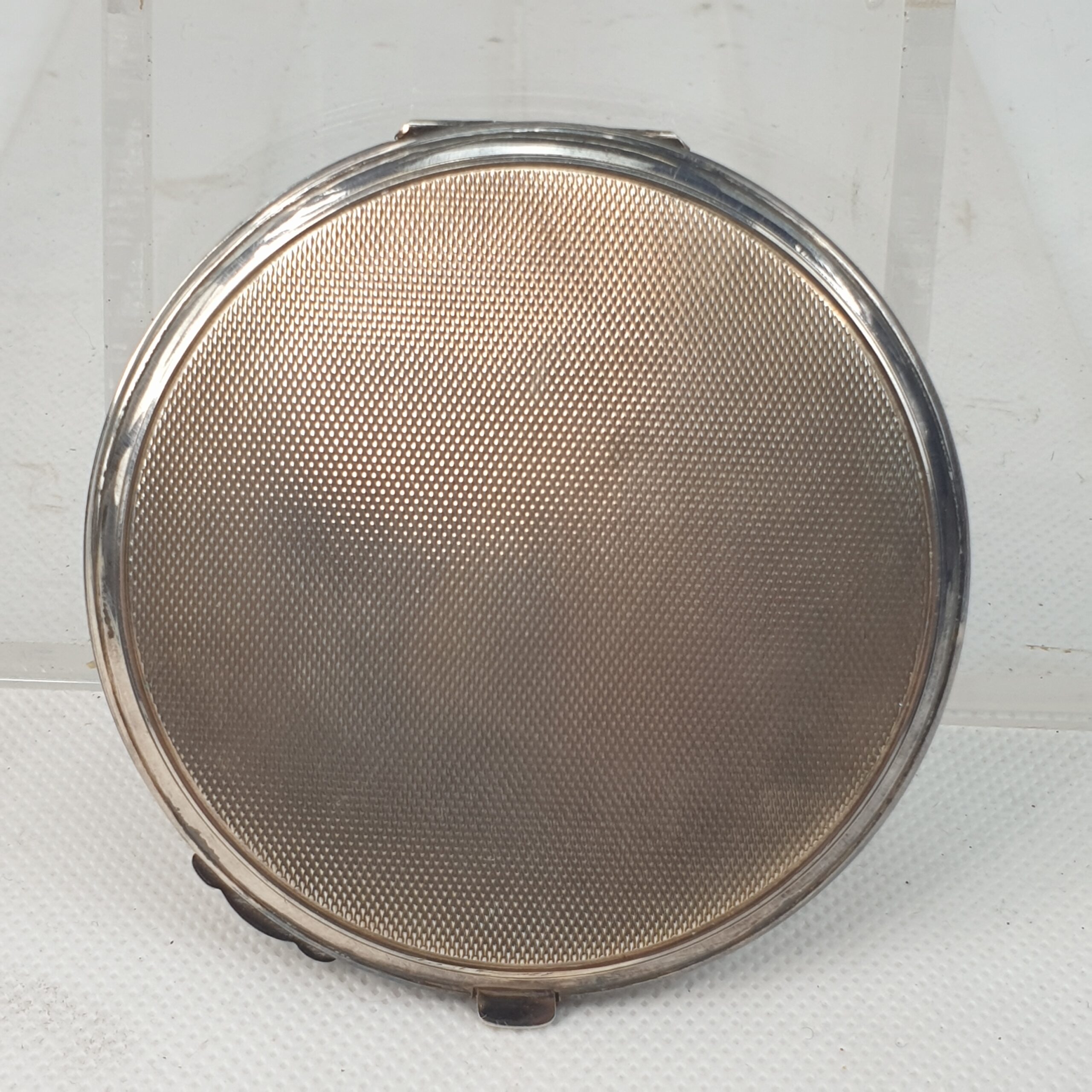 AA Long Service Award Ladies Silver Compact Birmingham 1979 - Image 2