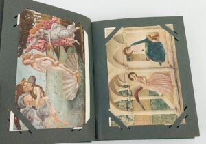 Album Of 96 Postcards Venice Rome Classical Portraits Etc