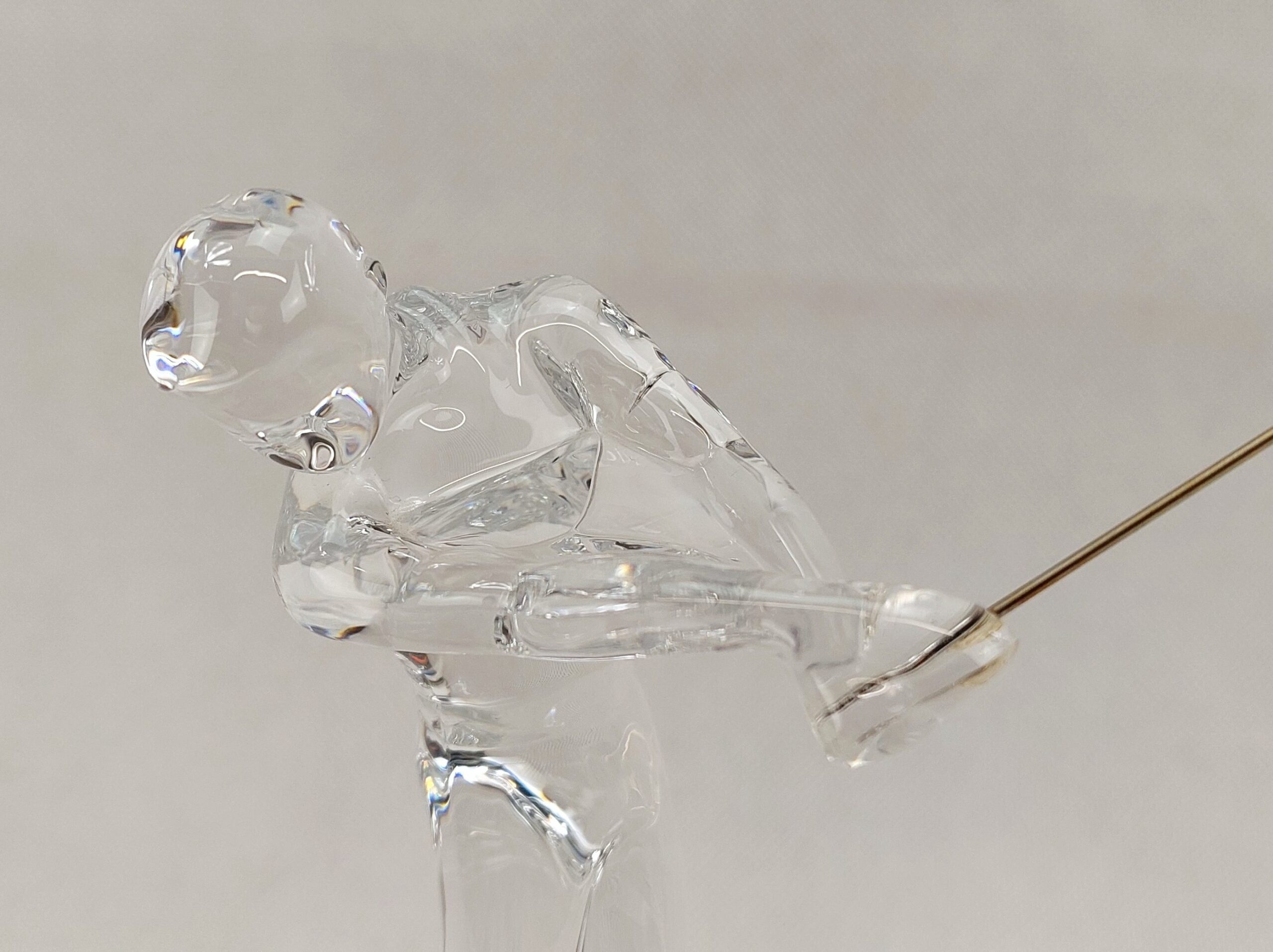 Baccarat Crystal Glass Golfer - Image 7