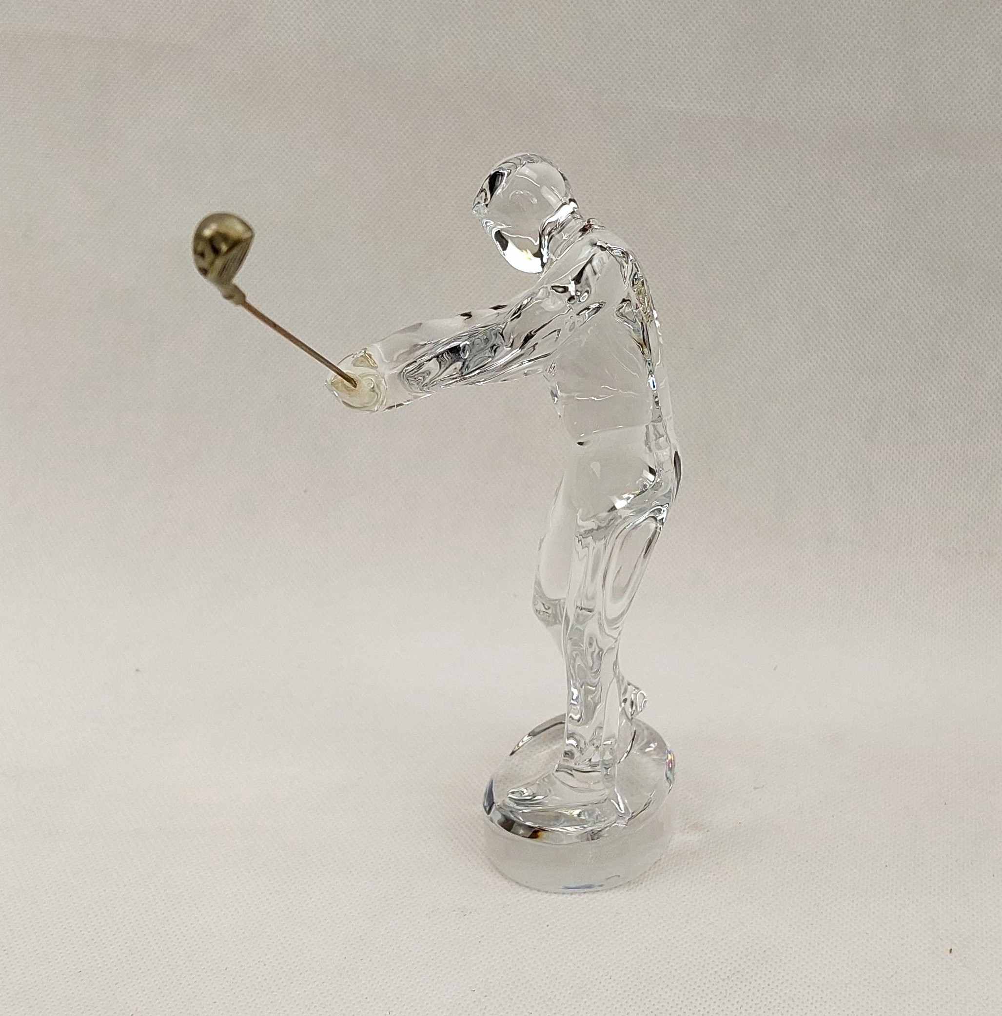 Baccarat Crystal Glass Golfer - Image 2