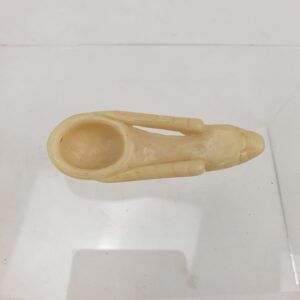 Chinese Light Beige Jade Dragon Spoon