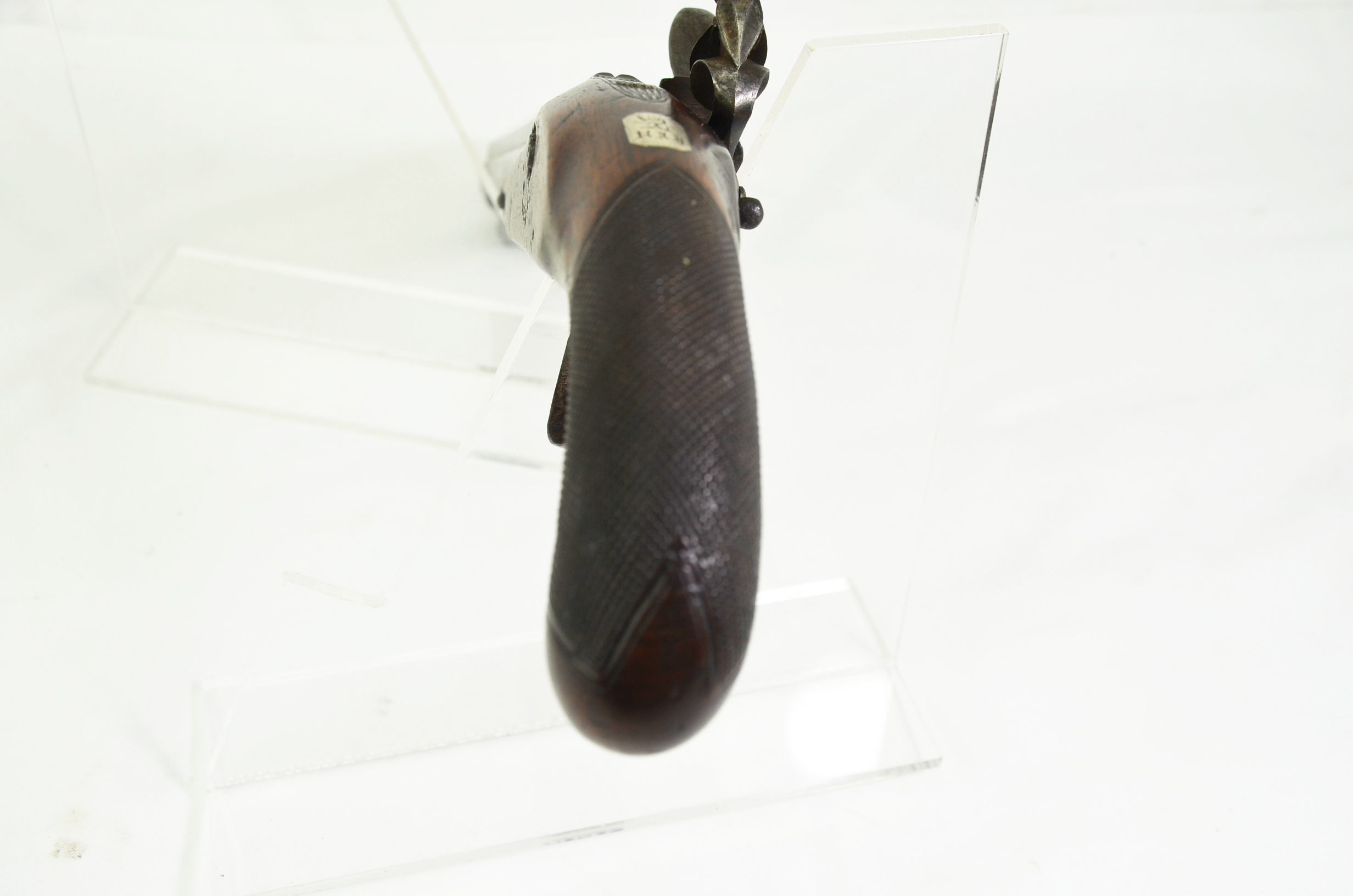 Very Fine Damascus Barreled Duelling Flintlock By William Parker Of London - Image 14