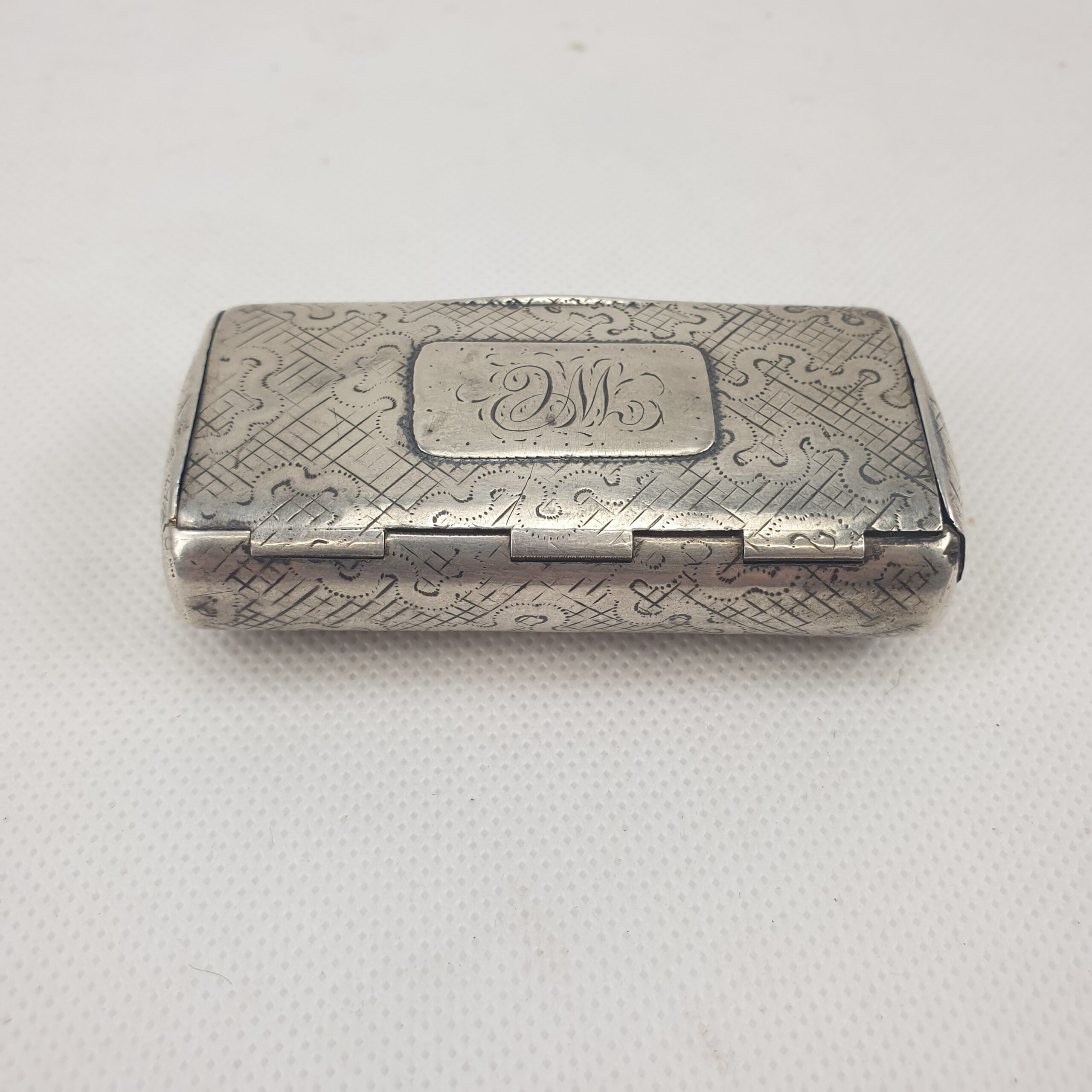 Georgian Silver Snuff Box Hallmarked For London 1802 And 1803 - Image 9