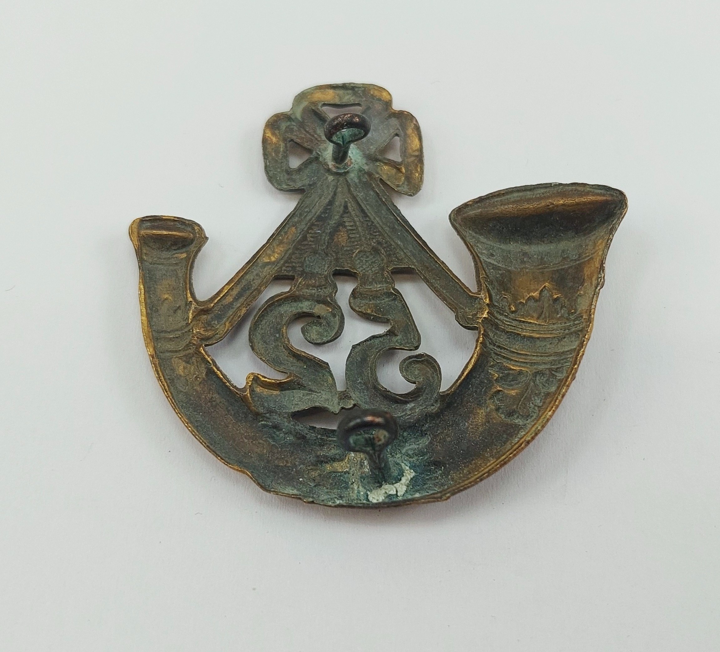 Victorian 52nd Regiment Oxfordshire Foot Glengarry Cap Badge - Image 2