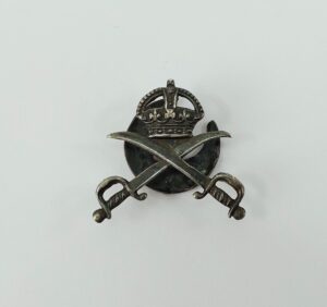 Officers Silver Proficiency Lapel Badge