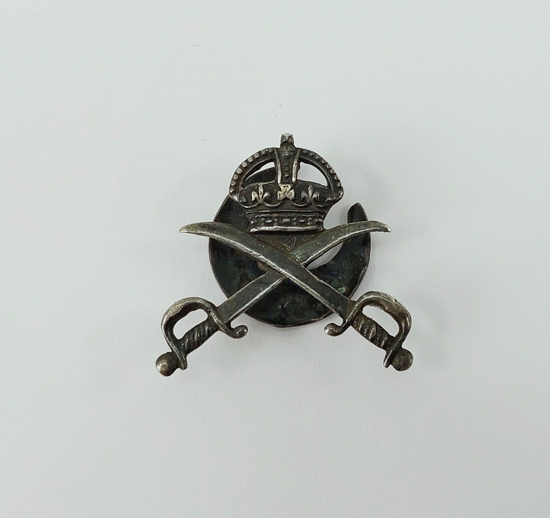 Officers Silver Proficiency Lapel Badge