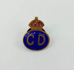 WW2 Civil Defence Lapel Badge