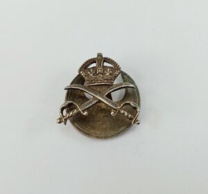 Officers Silver Proficiency Lapel Badge #2