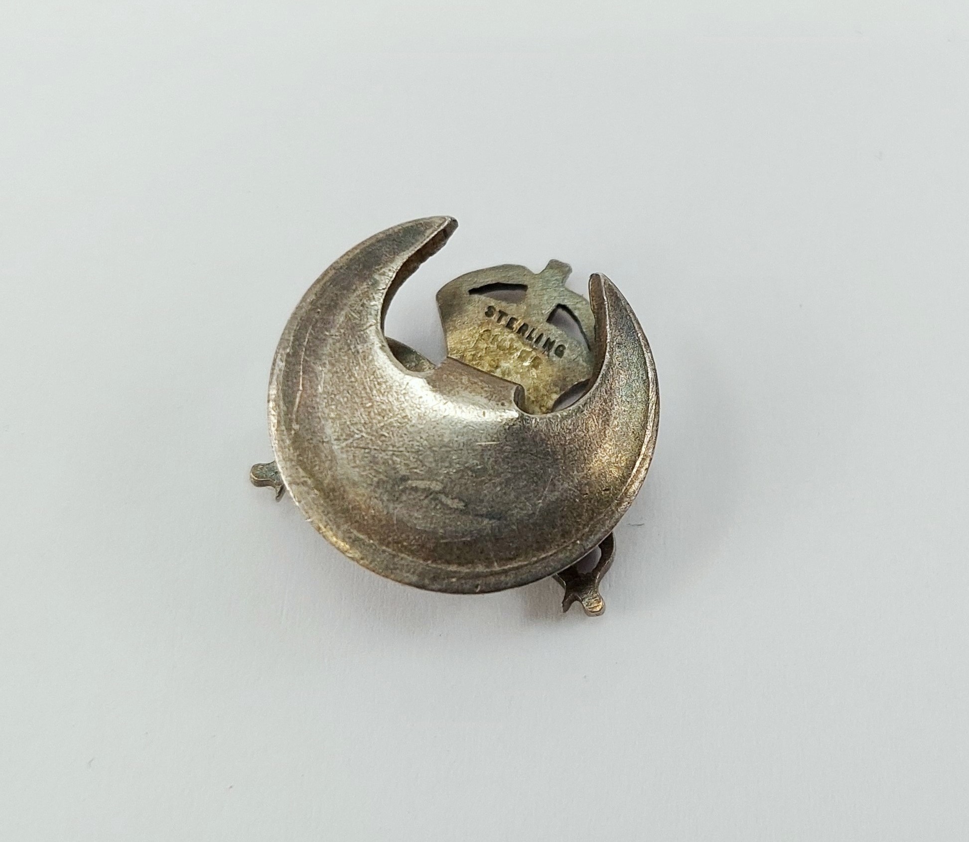 Officers Silver Proficiency Lapel Badge #2 - Image 2