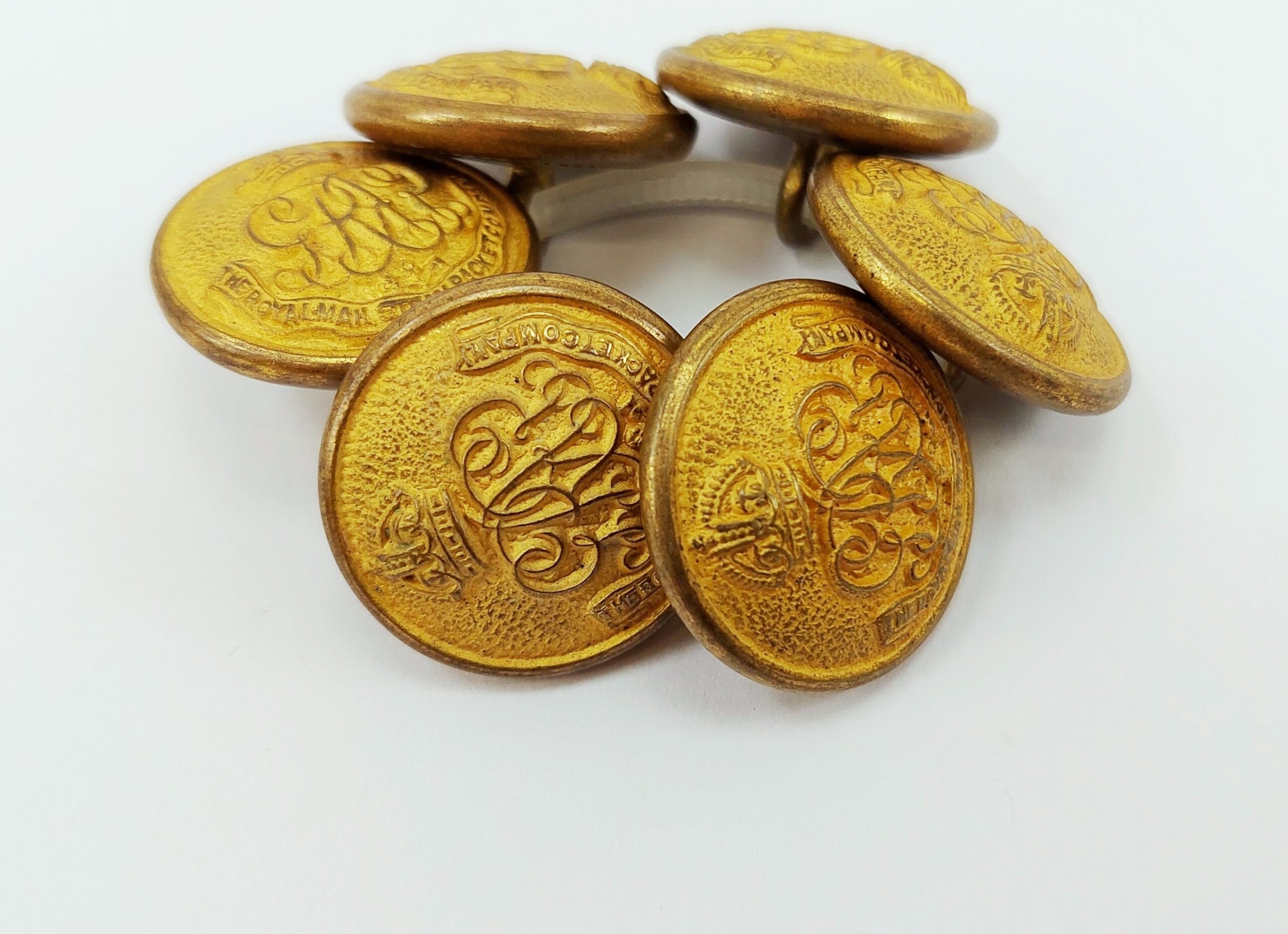 Royal Mail Steam Packet Company Set of 6 Buttons - Image 2