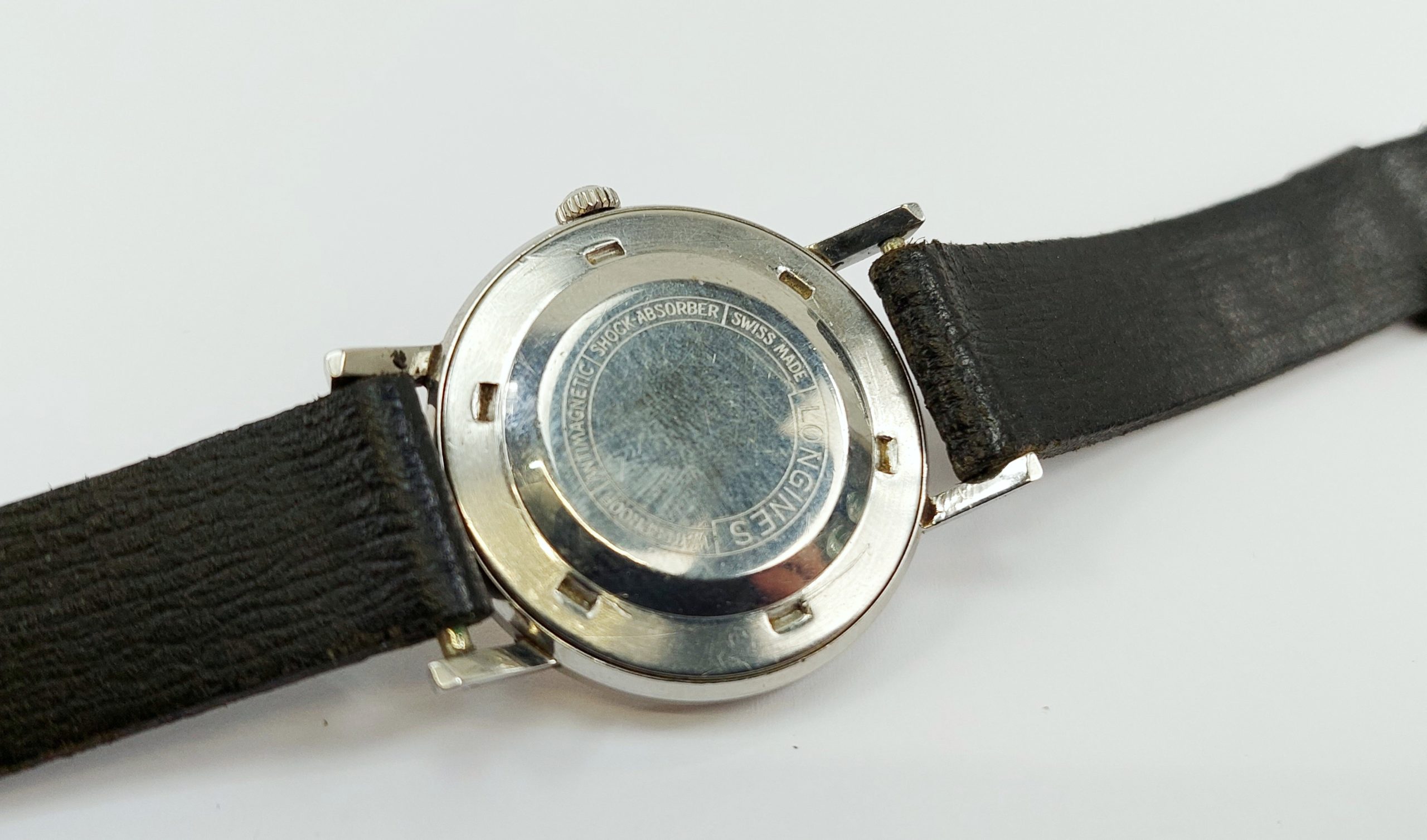 c1950’s Gents Stainless Steel Longines 19.5S Manual Wristwatch - Image 4