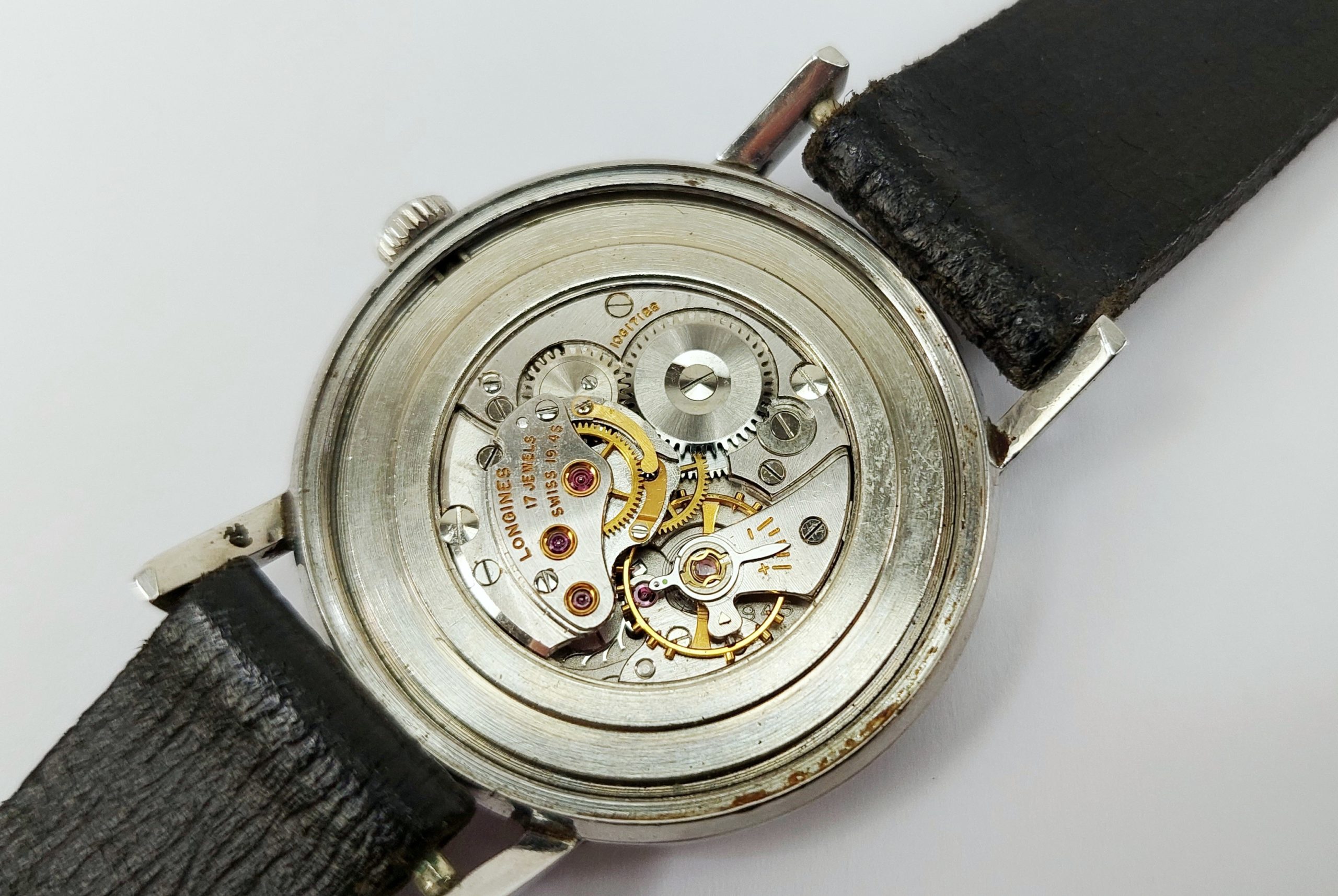 c1950’s Gents Stainless Steel Longines 19.5S Manual Wristwatch - Image 8