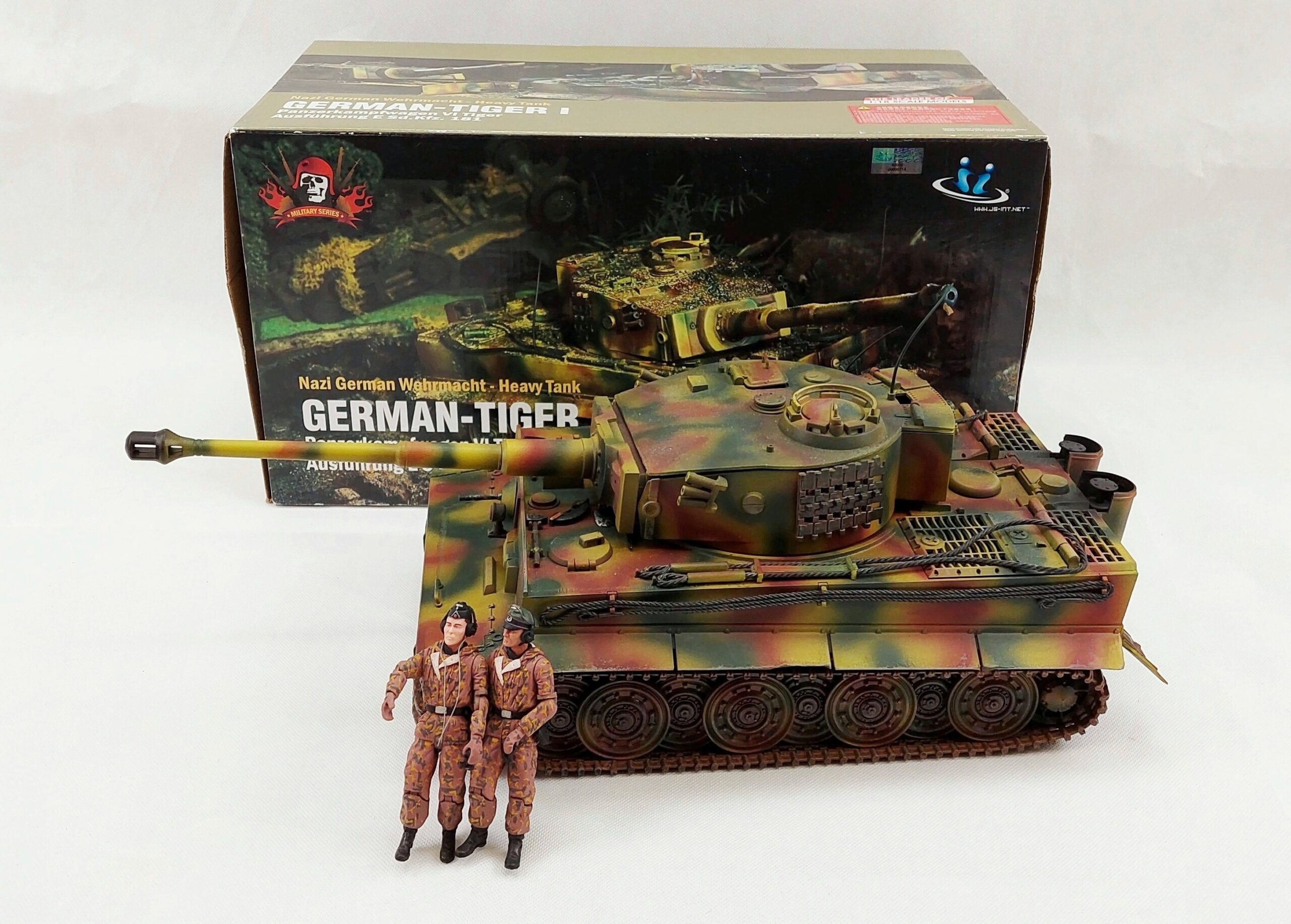 JS International JSI WW2 German Tiger Tank E Sd Kfz 181 1 18th Scale Circa 2009