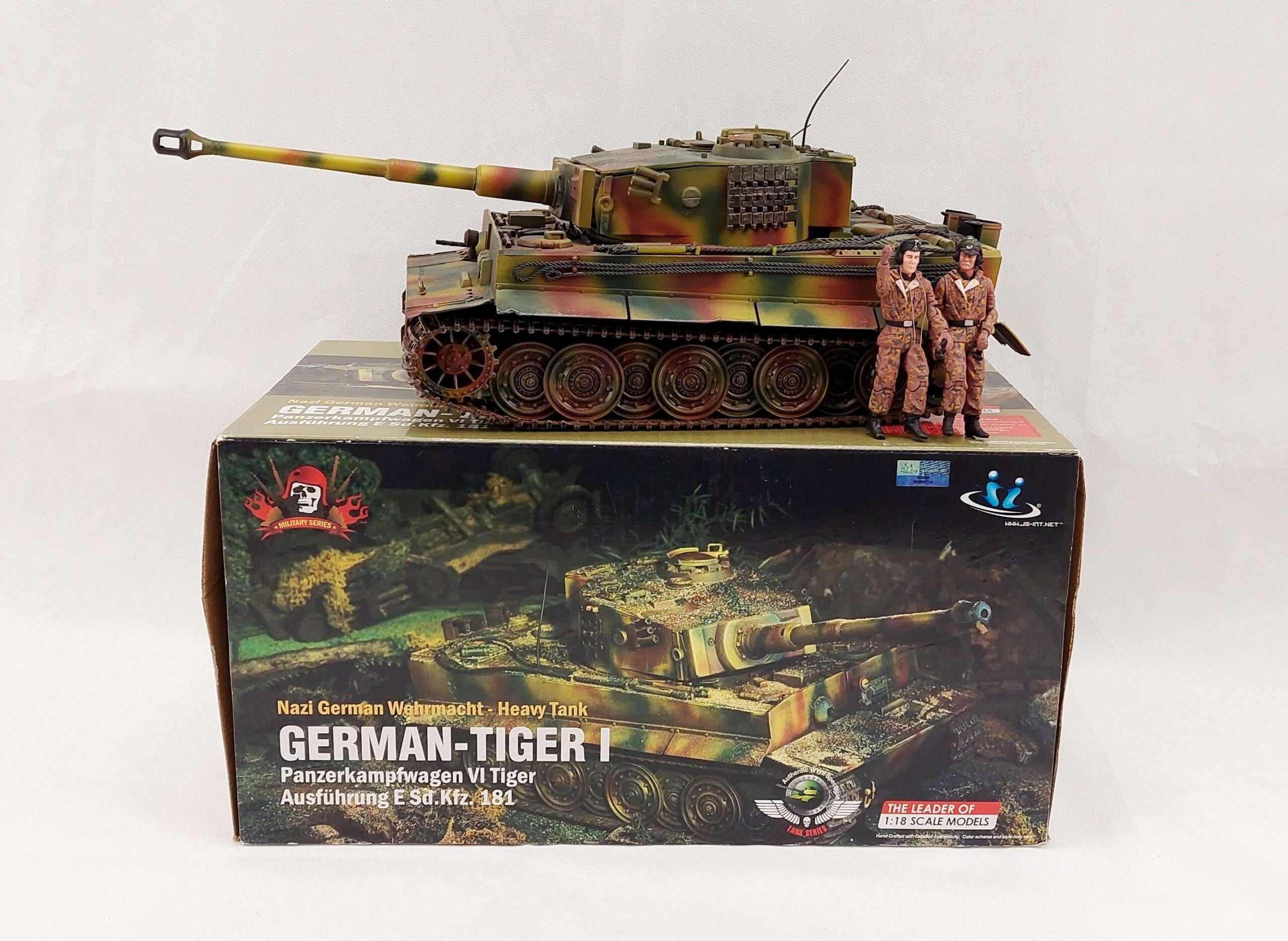 JS International JSI WW2 German Tiger Tank E Sd Kfz 181 1 18th Scale Circa 2009 - Image 2