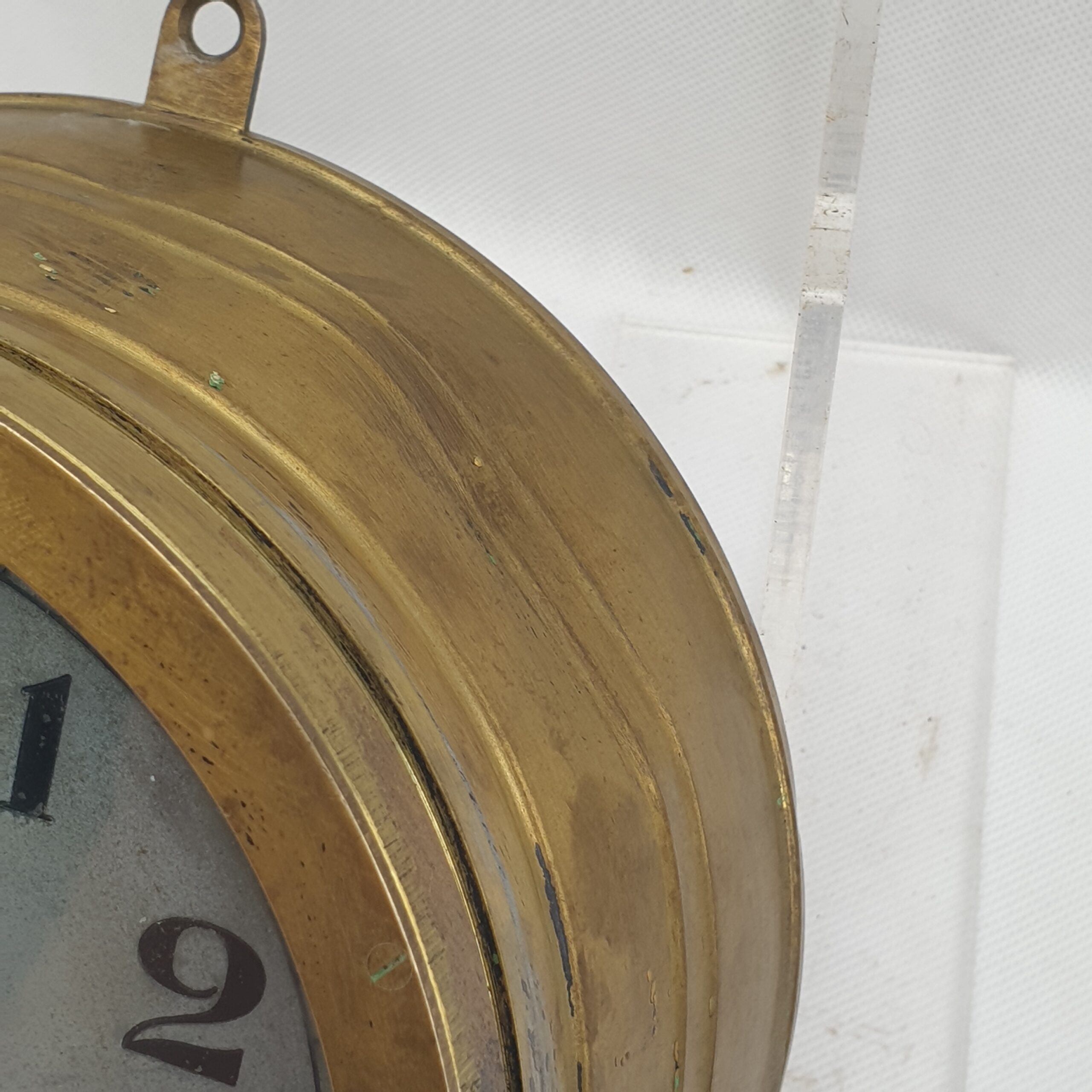 WW2 German Kriegsmarine North Sea Ships Or U-Boat Bulkhead Clock - Image 9