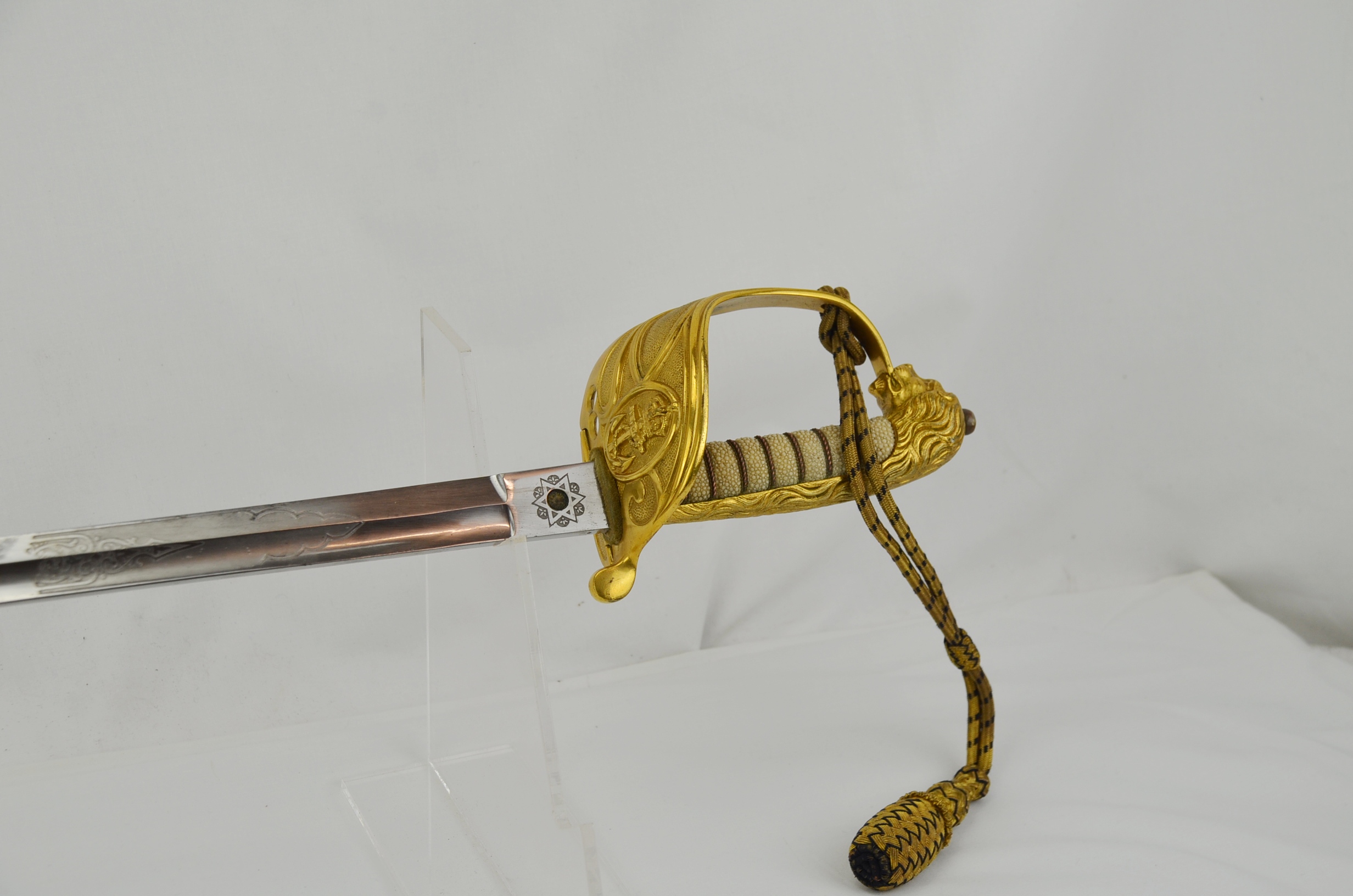 1827 Pattern Royal Navy Officer’s Dress Sword - Image 3