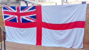 Large Royal Navy White Ensign Flag