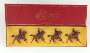 Britains No. 8958 The Lanarkshire Yeomanry Set of Four Figures