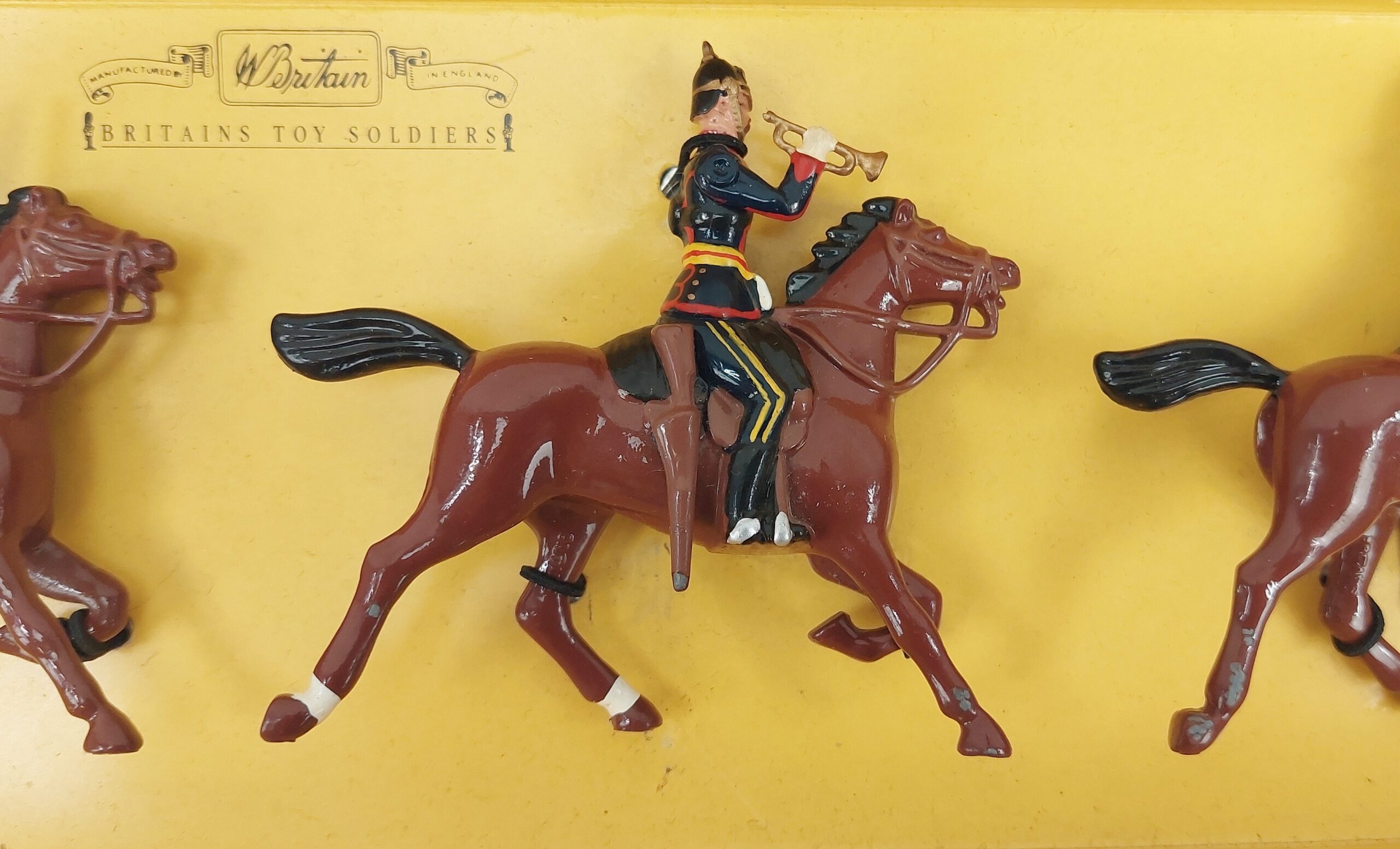 Britains No. 8958 The Lanarkshire Yeomanry Set of Four Figures - Image 5