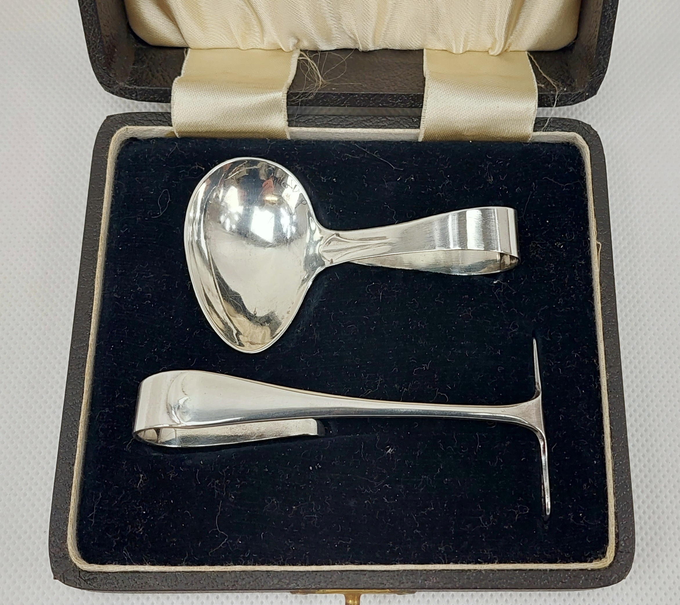 Sterling Silver Two-Piece Christening Set, Birmingham 1936 - Image 3