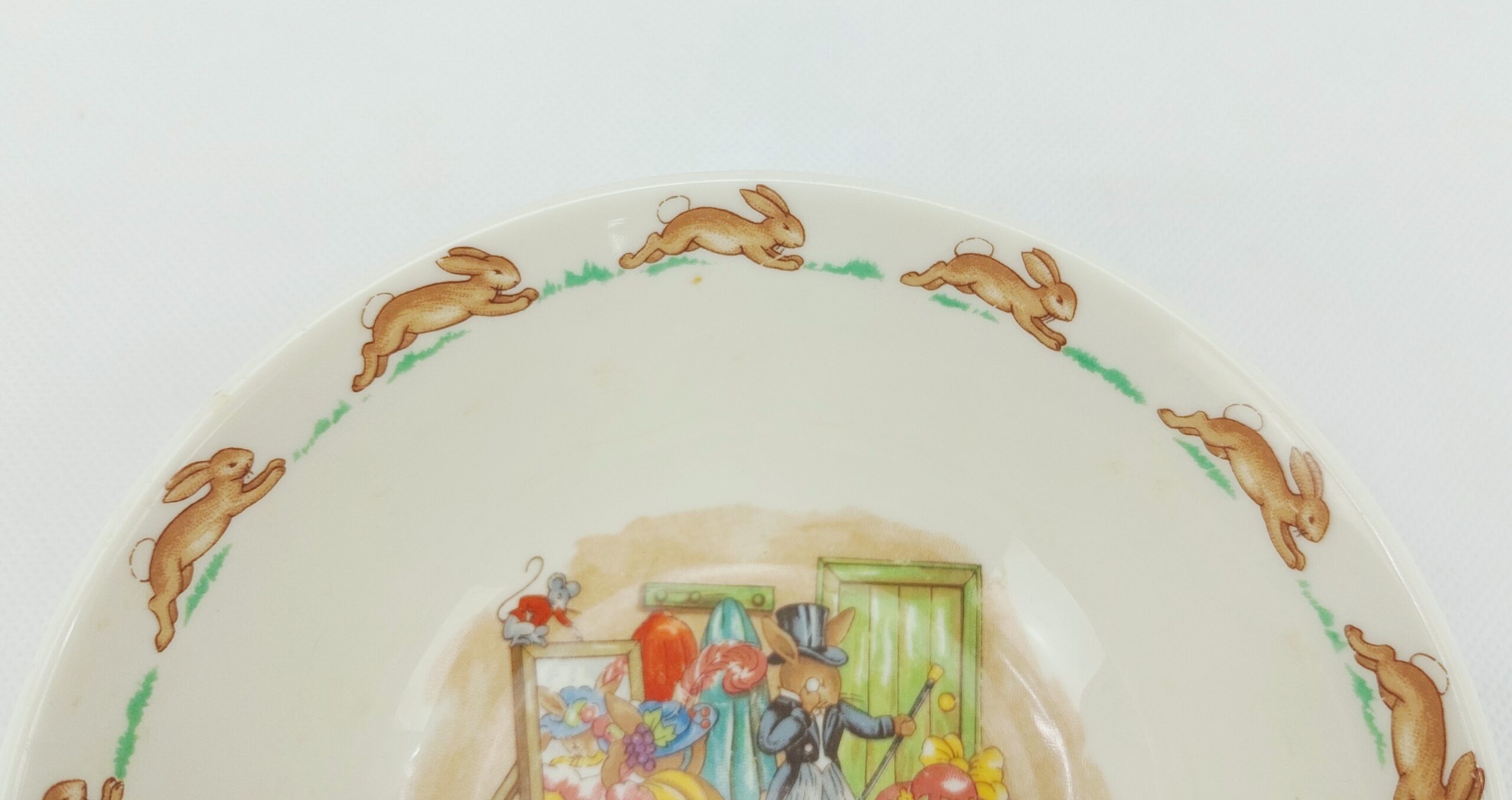 c1936 Royal Doulton Bunnykins Bowl - Image 3