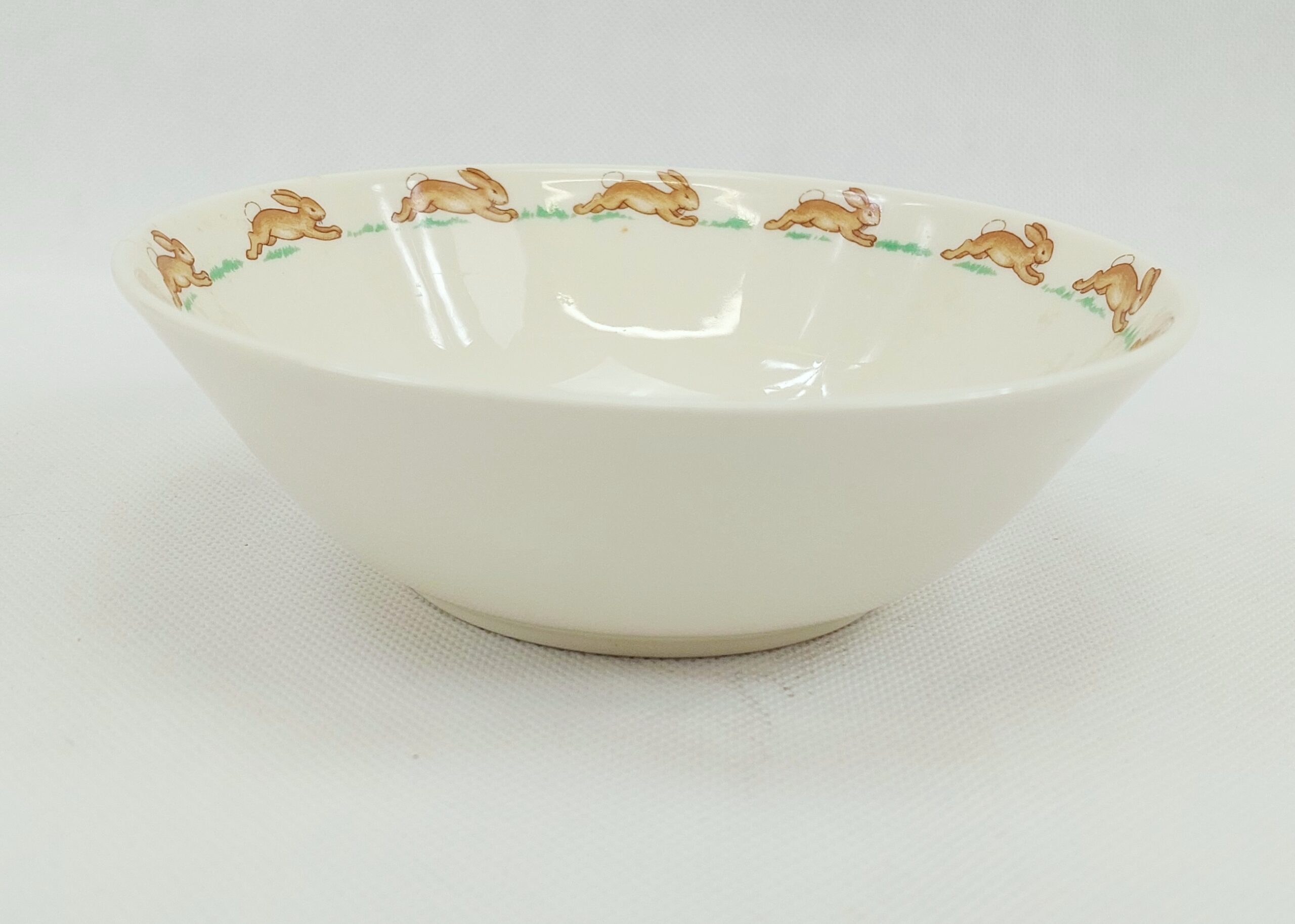 c1936 Royal Doulton Bunnykins Bowl - Image 4
